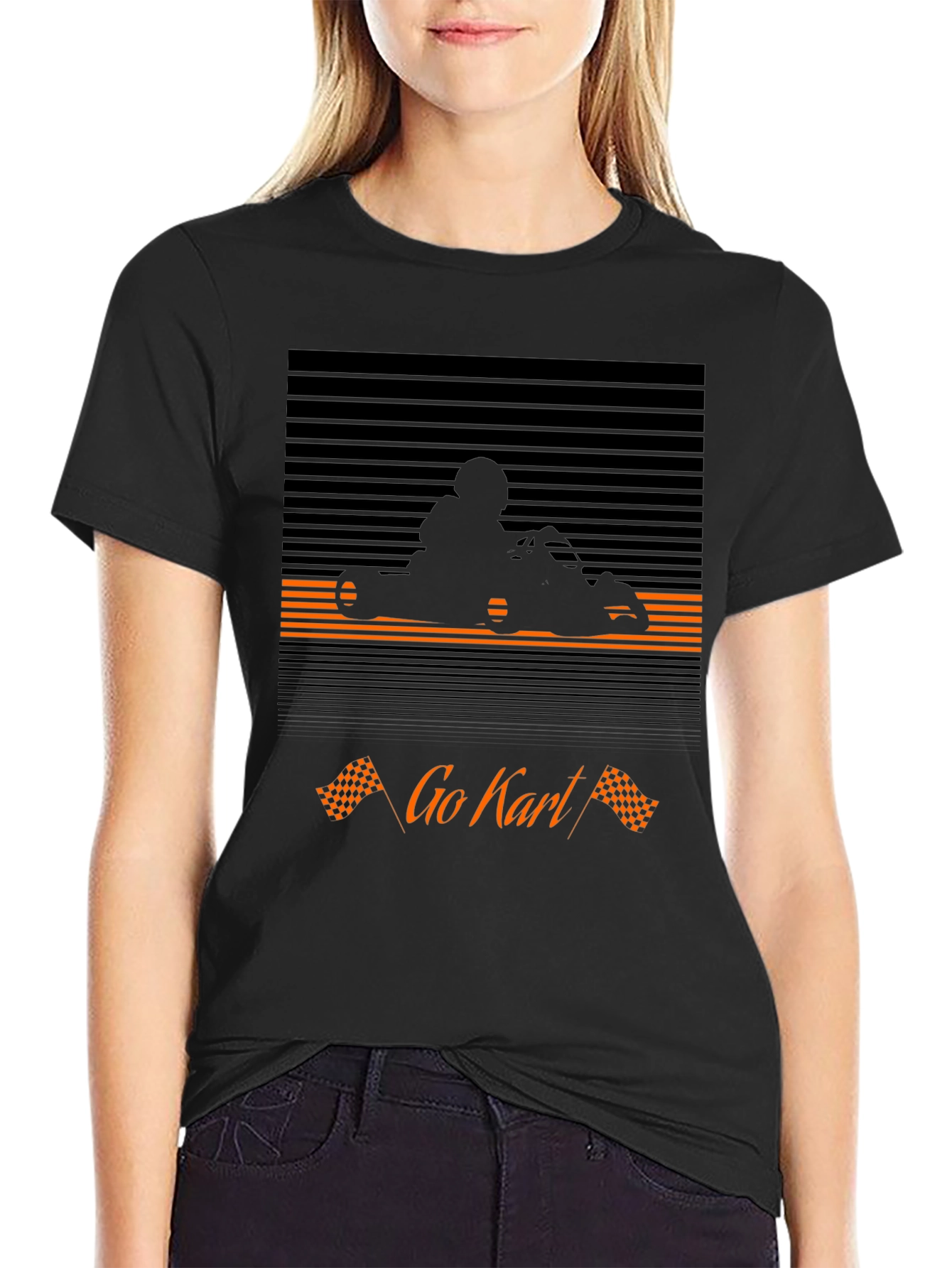 Go Kart Graphic Tee - Race Car T-Shirt