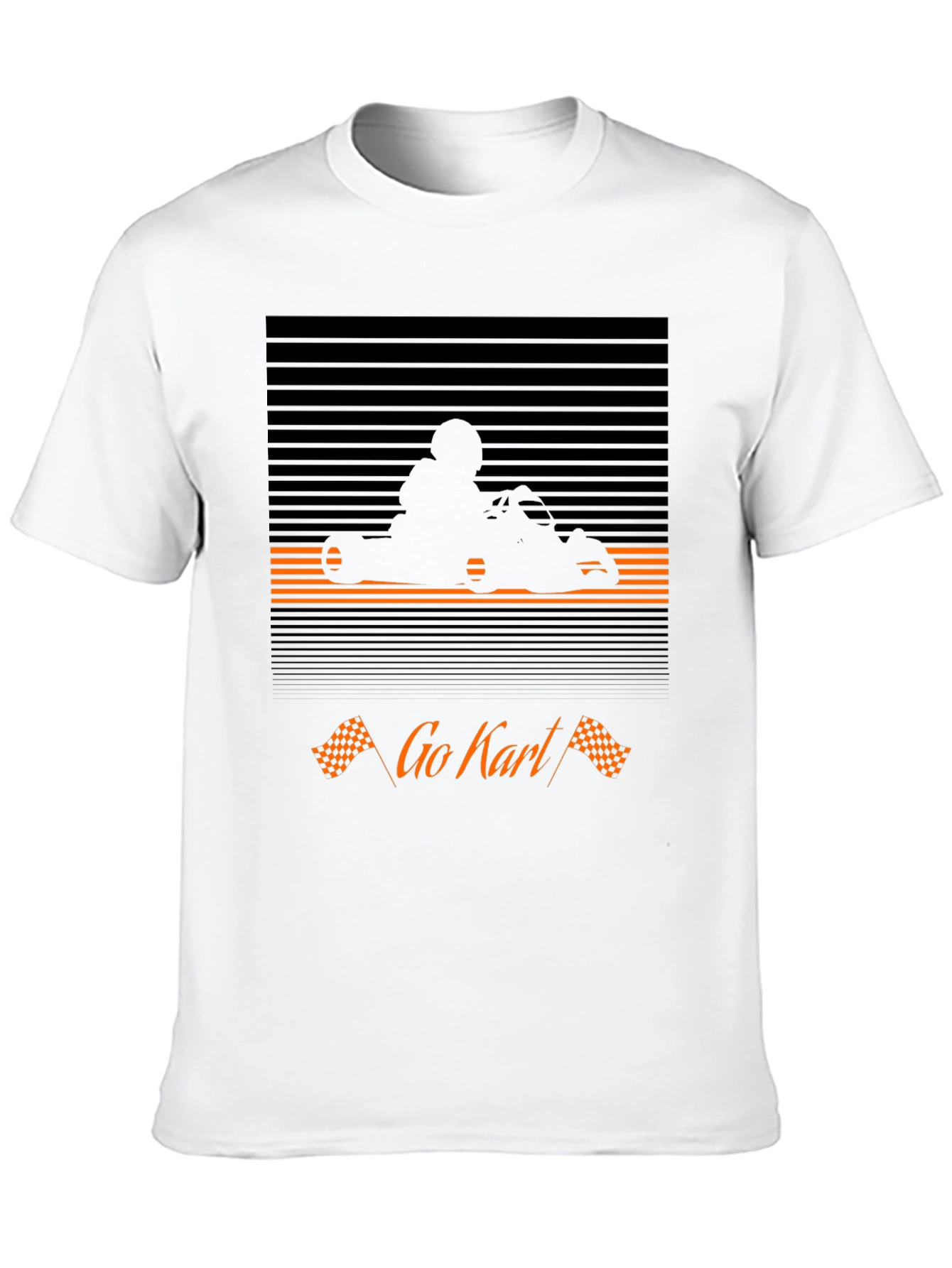 Go Kart Graphic Tee - Race Car T-Shirt