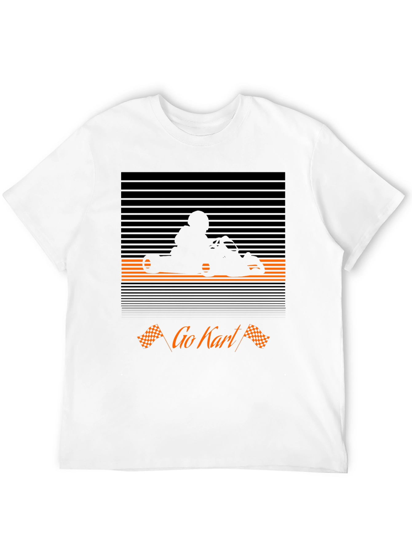 Go Kart Graphic Tee - Race Car T-Shirt