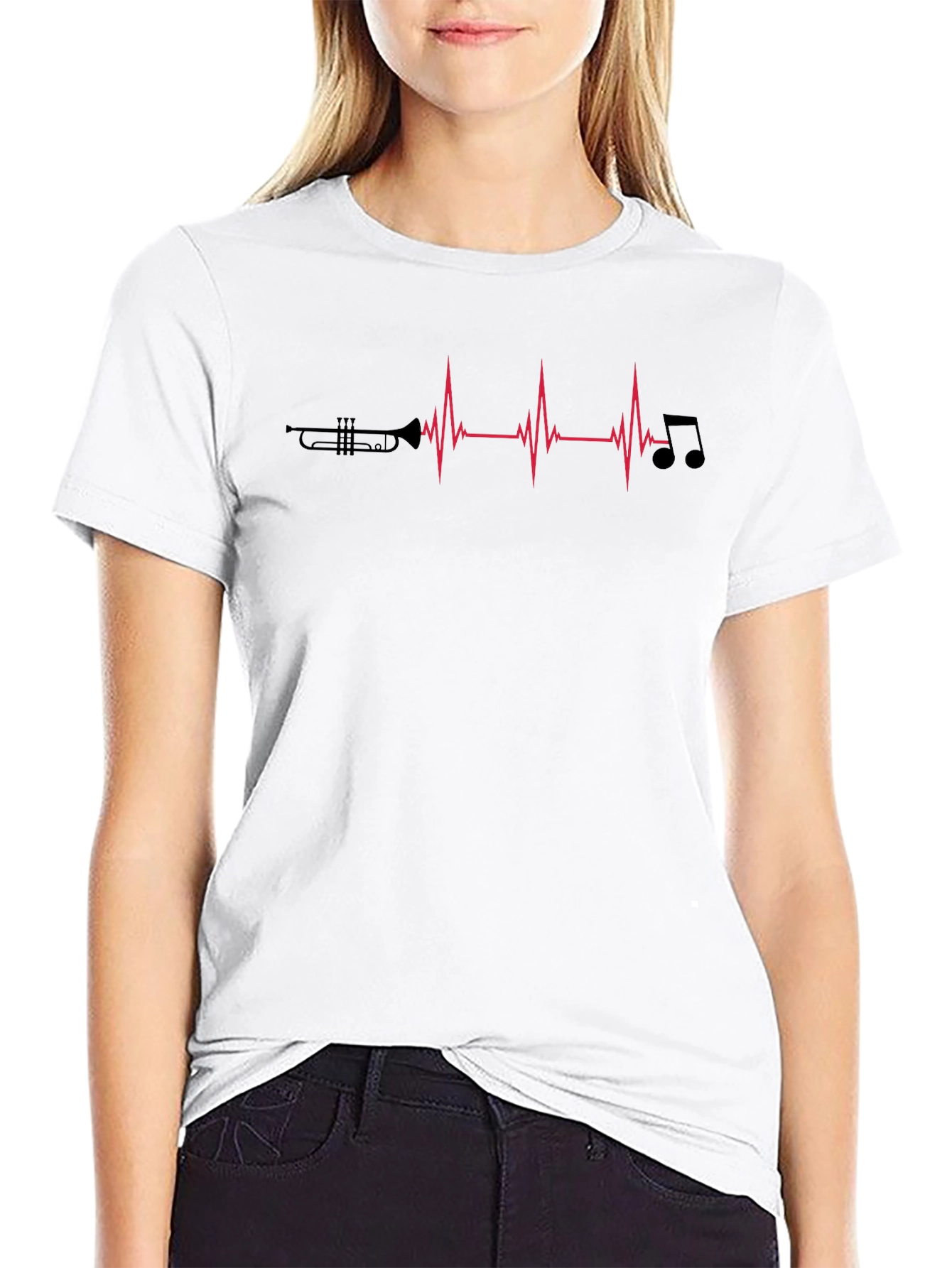 Music Heartbeat T-Shirt - Musician Apparel