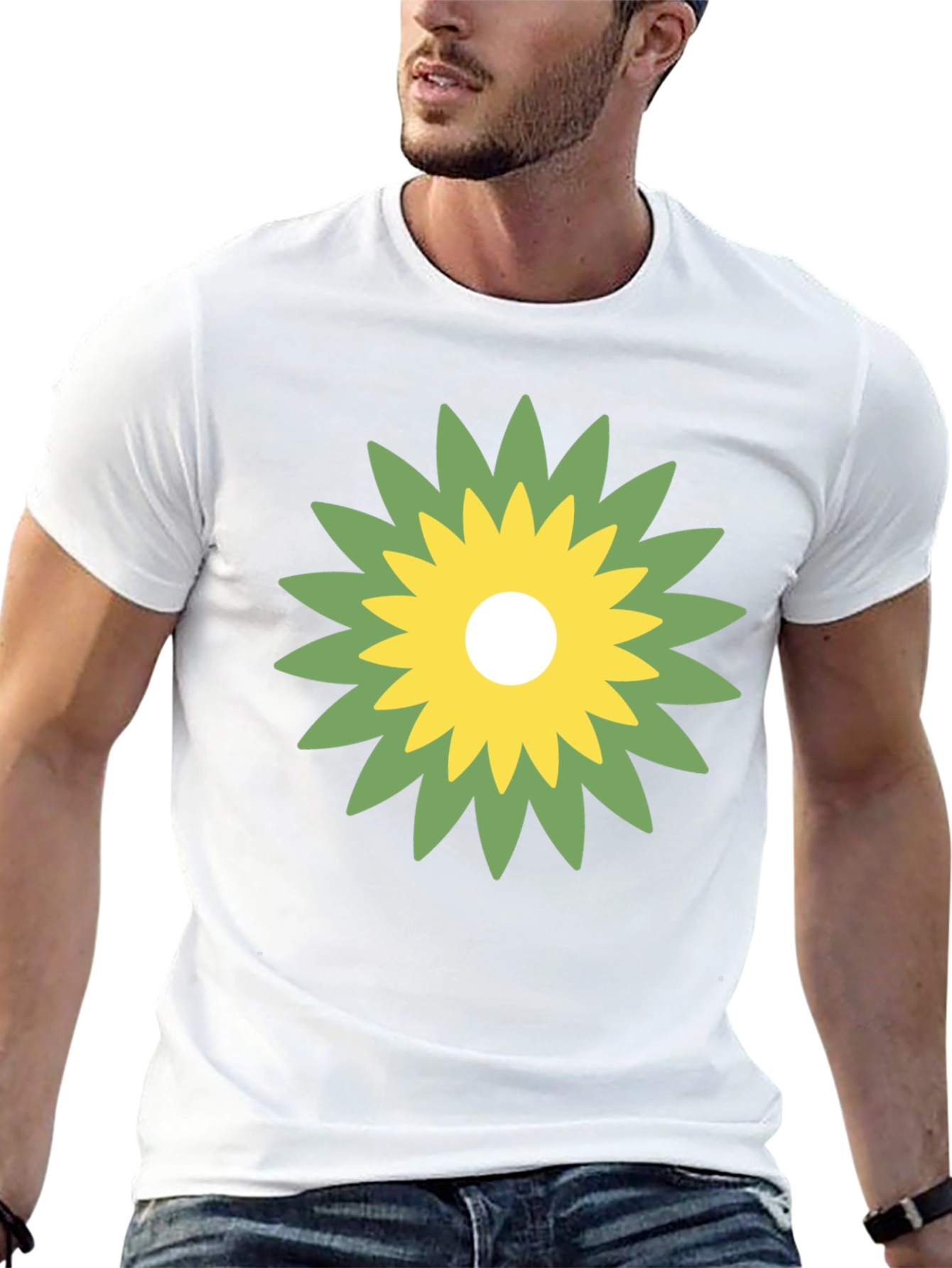 Floral Graphic Tee - Modern Style