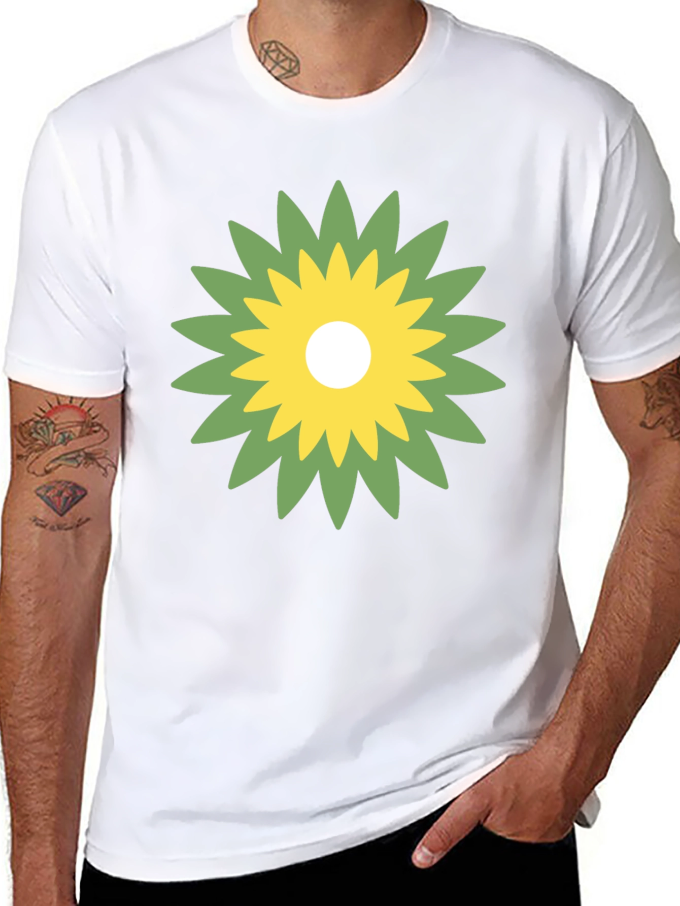 Floral Graphic Tee - Modern Style