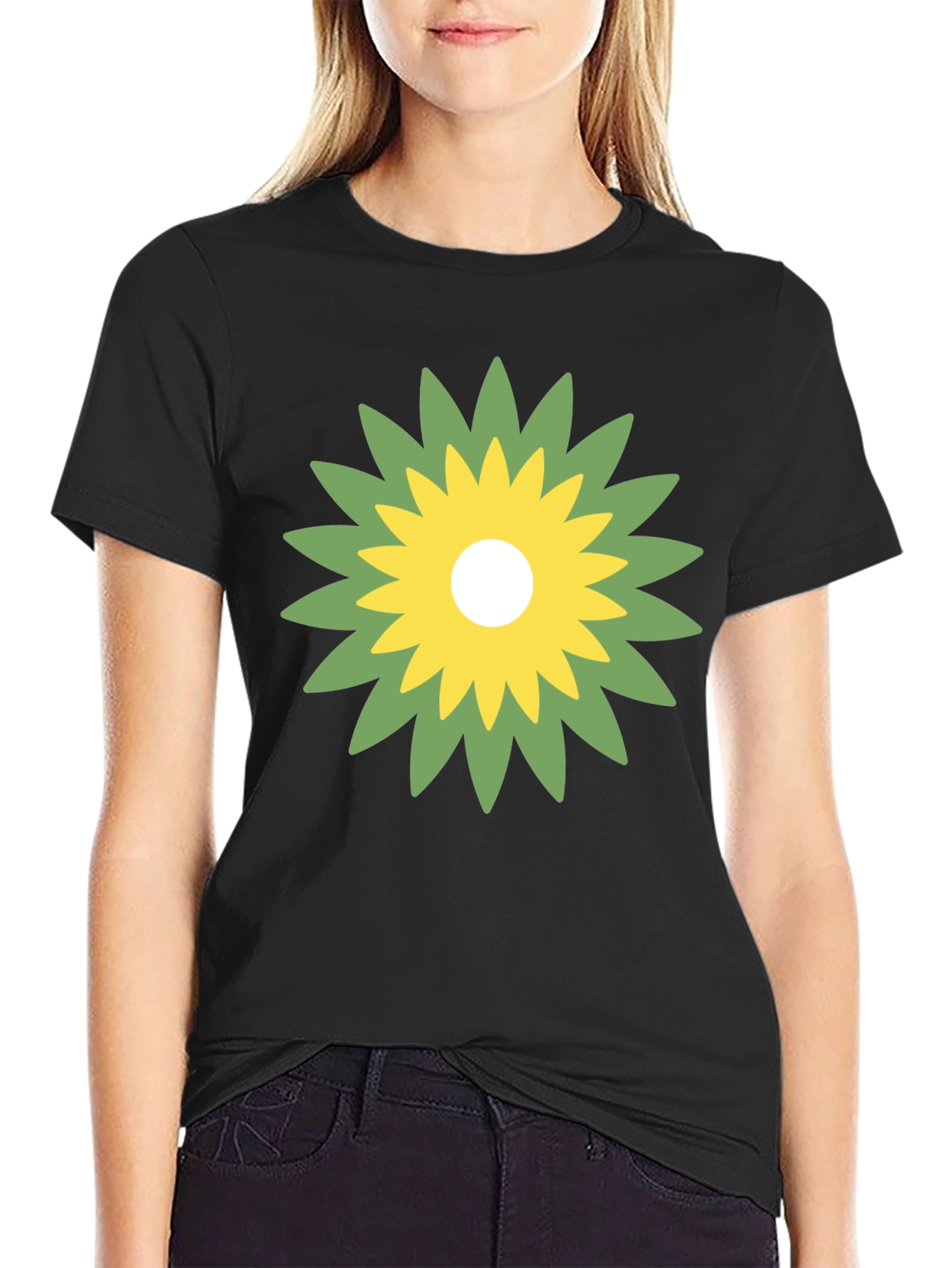 Floral Graphic Tee - Modern Style