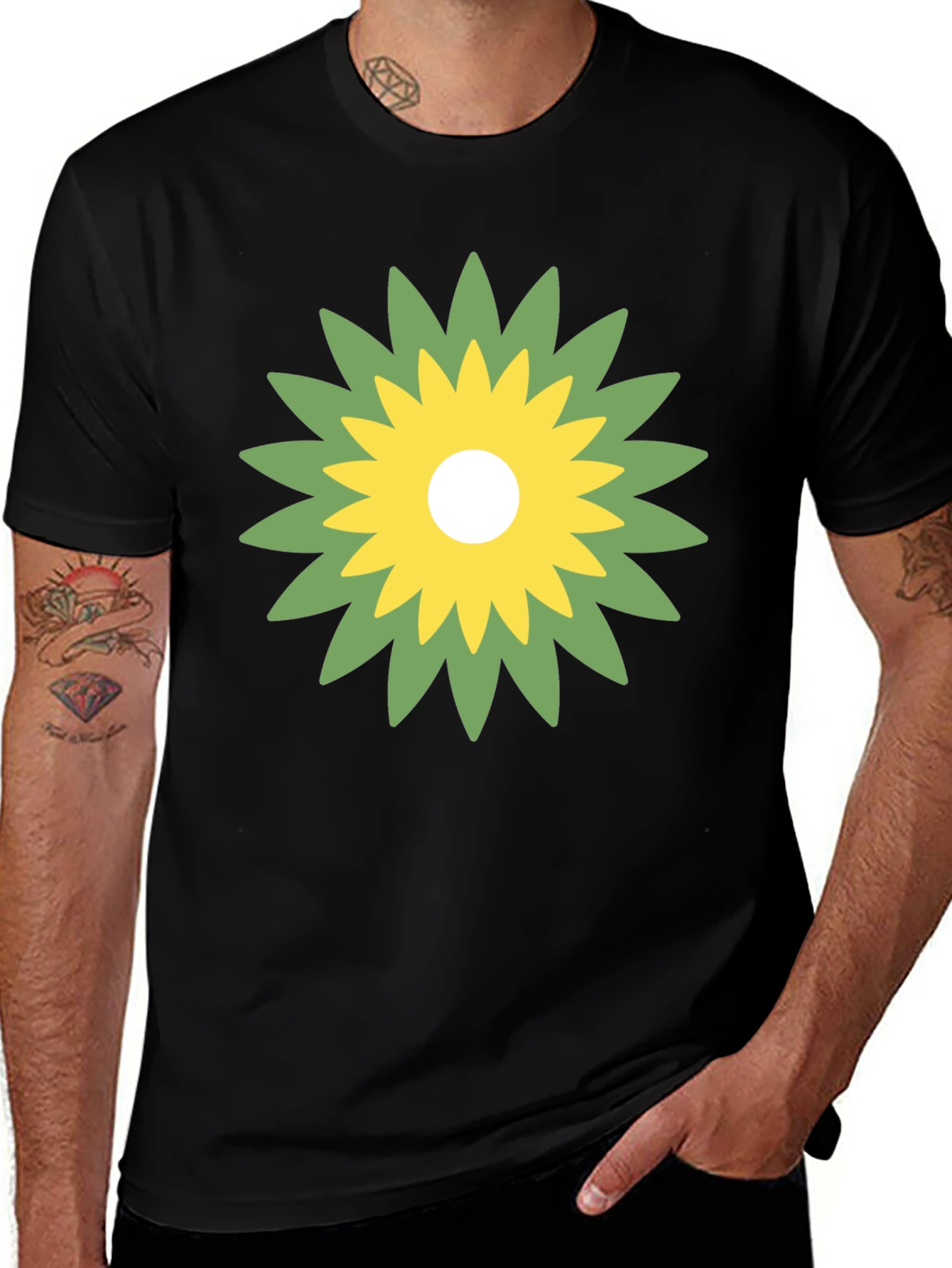 Floral Graphic Tee - Modern Style