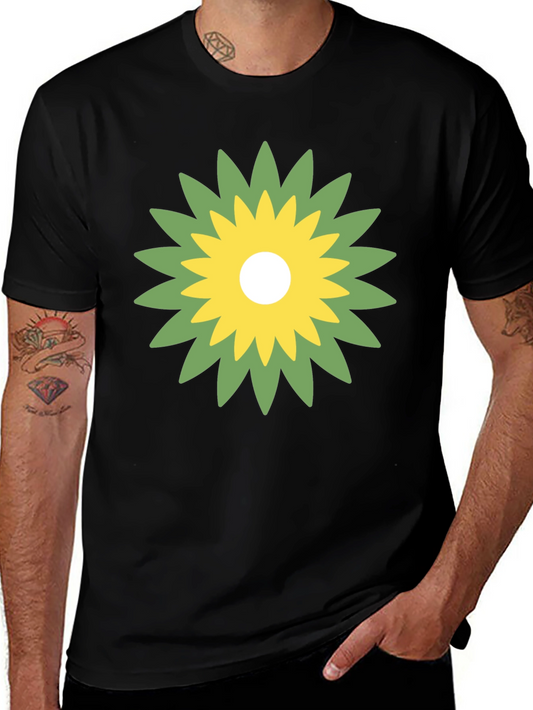 Floral Graphic Tee - Modern Style