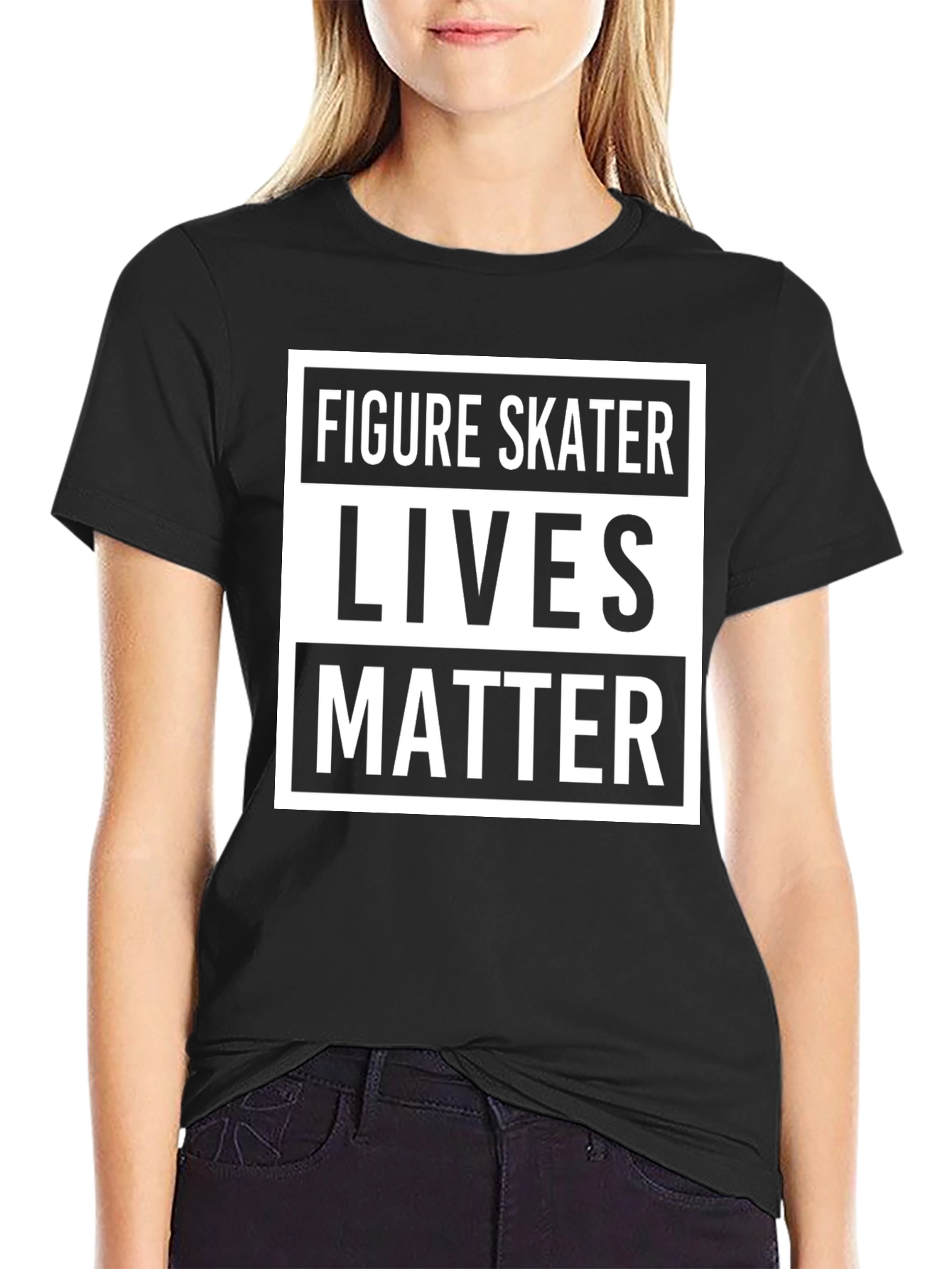 Figure Skater Lives Matter Graphic Tee