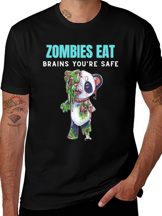 Zombies Eat Brains Youre Safe T-Shirt