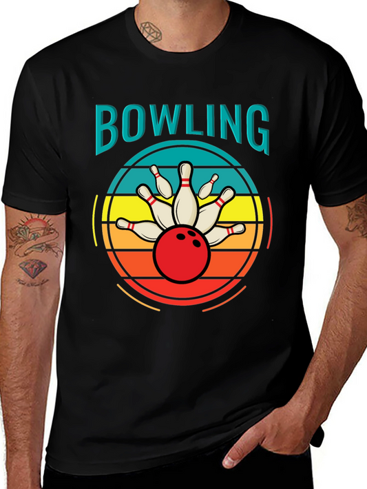 Bowling Strike Graphic Tee - Perfect for Bowling Lovers!