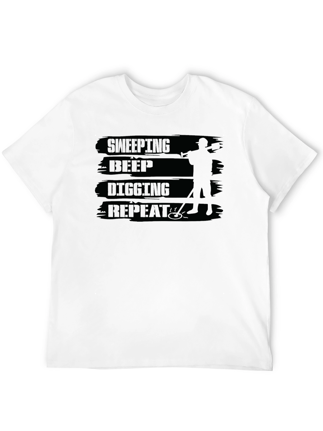 Sweeping Beep Digging Repeat Graphic Tee