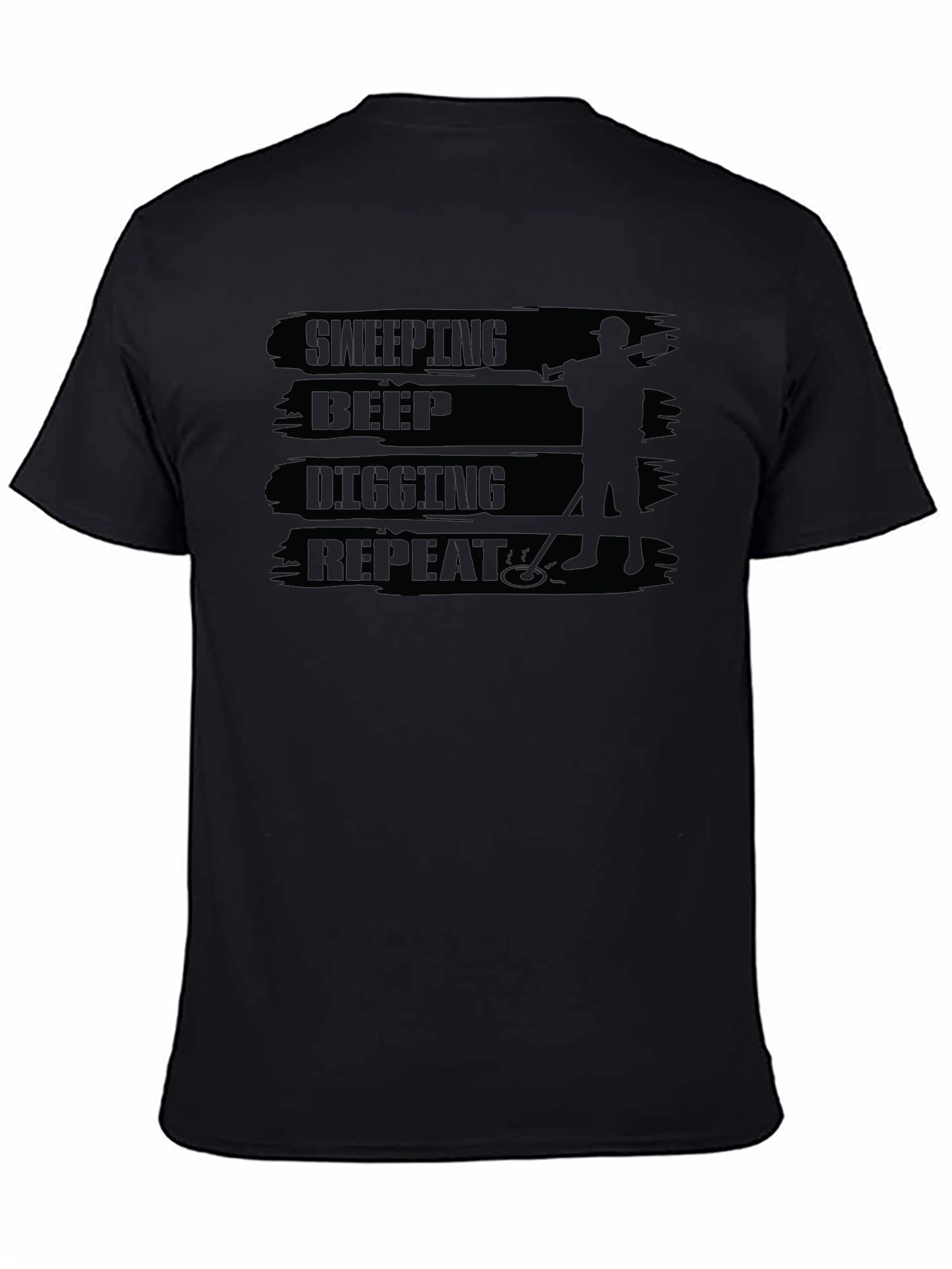 Sweeping Beep Digging Repeat Graphic Tee