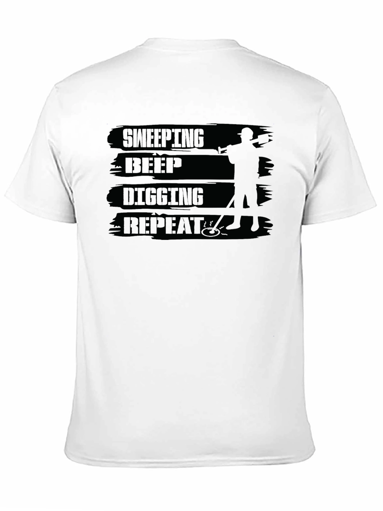 Sweeping Beep Digging Repeat Graphic Tee