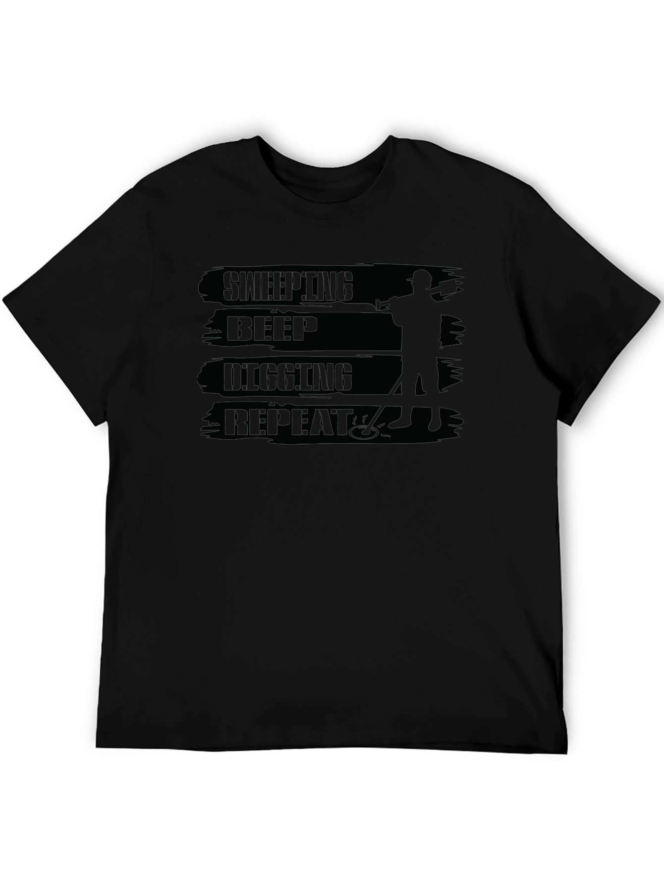 Sweeping Beep Digging Repeat Graphic Tee