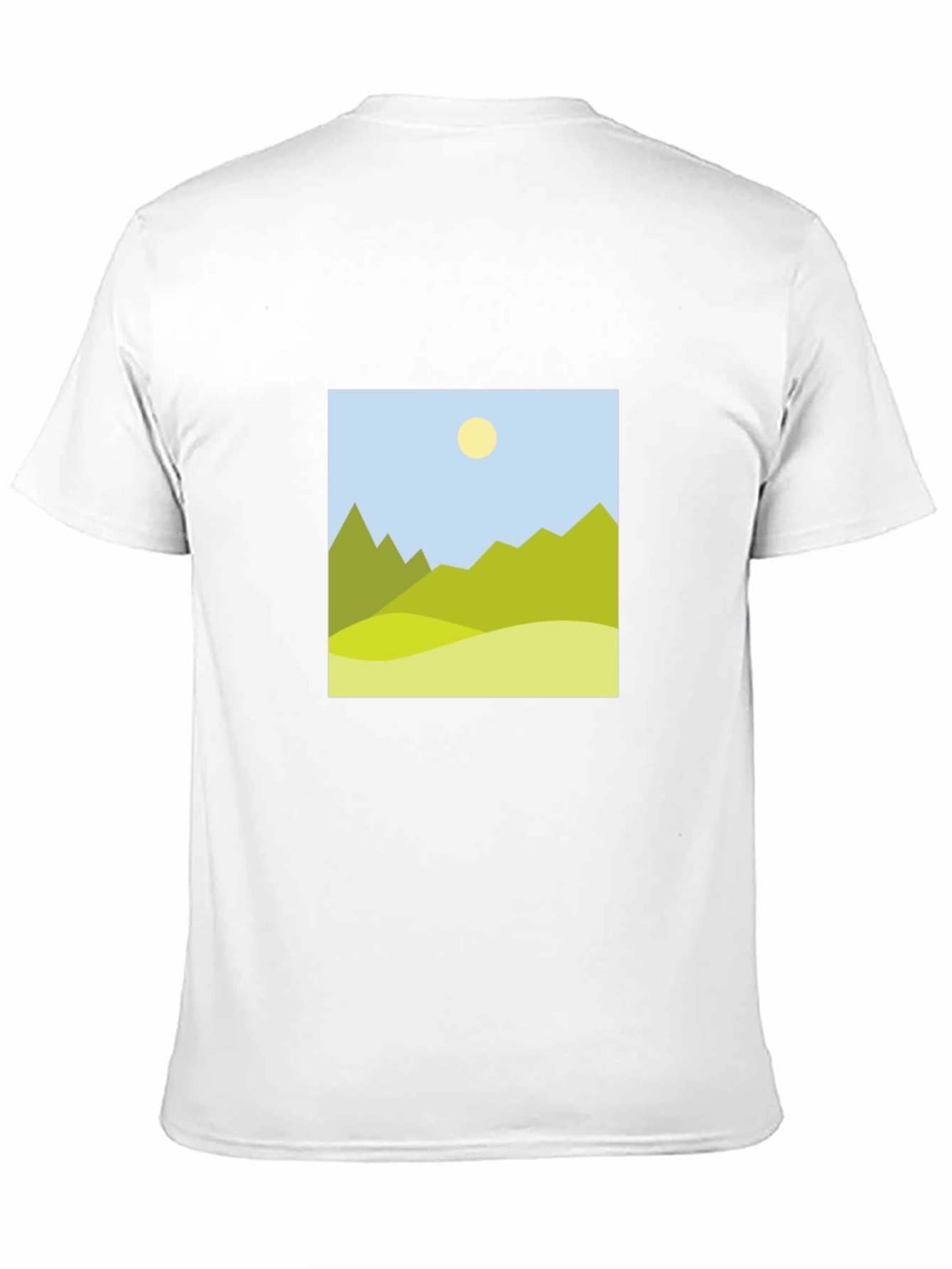 Mountain View Graphic Black T-Shirt