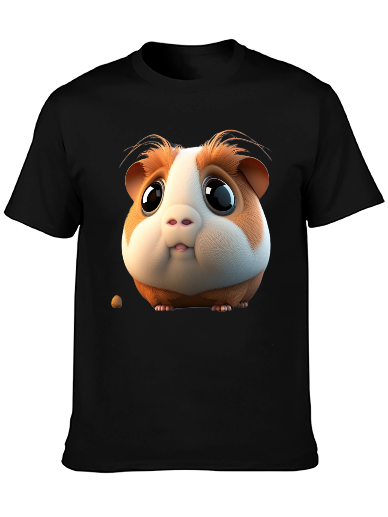 Cute Guinea Pig Graphic Tee - Unique Design