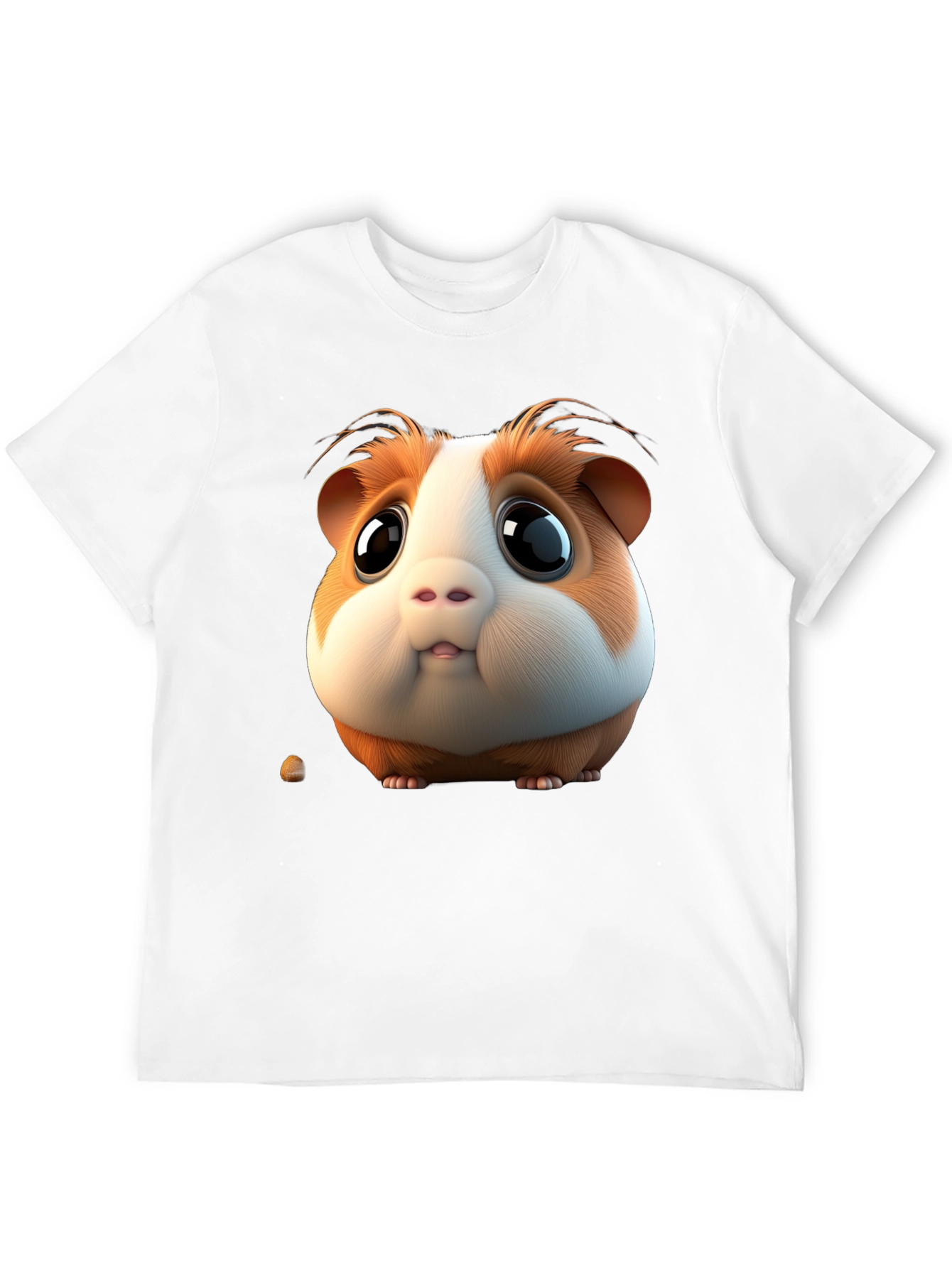 Cute Guinea Pig Graphic Tee - Unique Design
