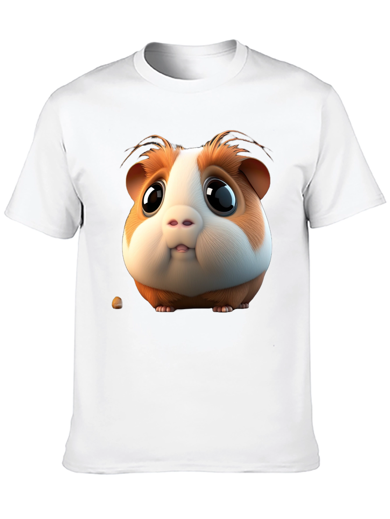 Cute Guinea Pig Graphic Tee - Unique Design