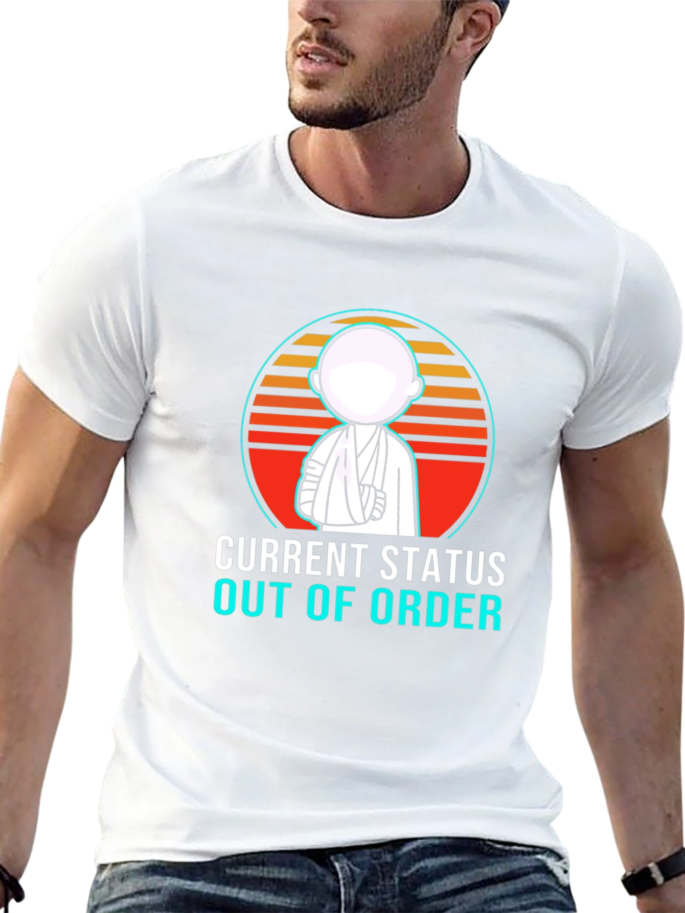 Current Status Out of Order Graphic Tee