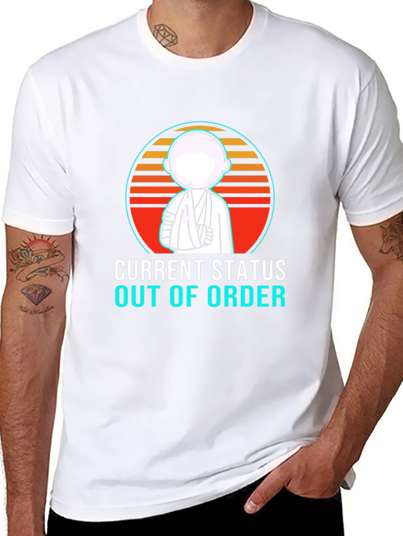 Current Status Out of Order Graphic Tee