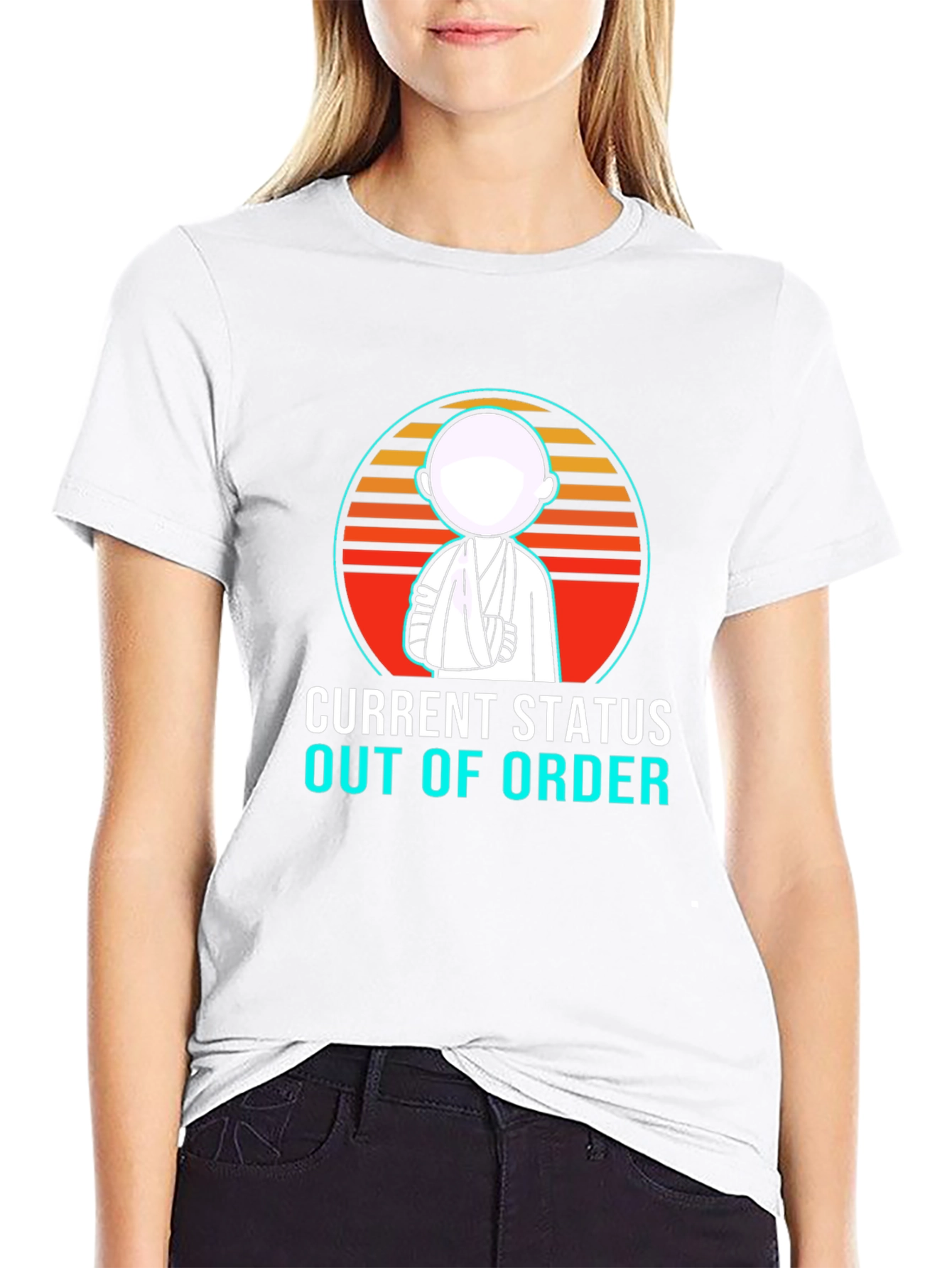 Current Status Out of Order Graphic Tee