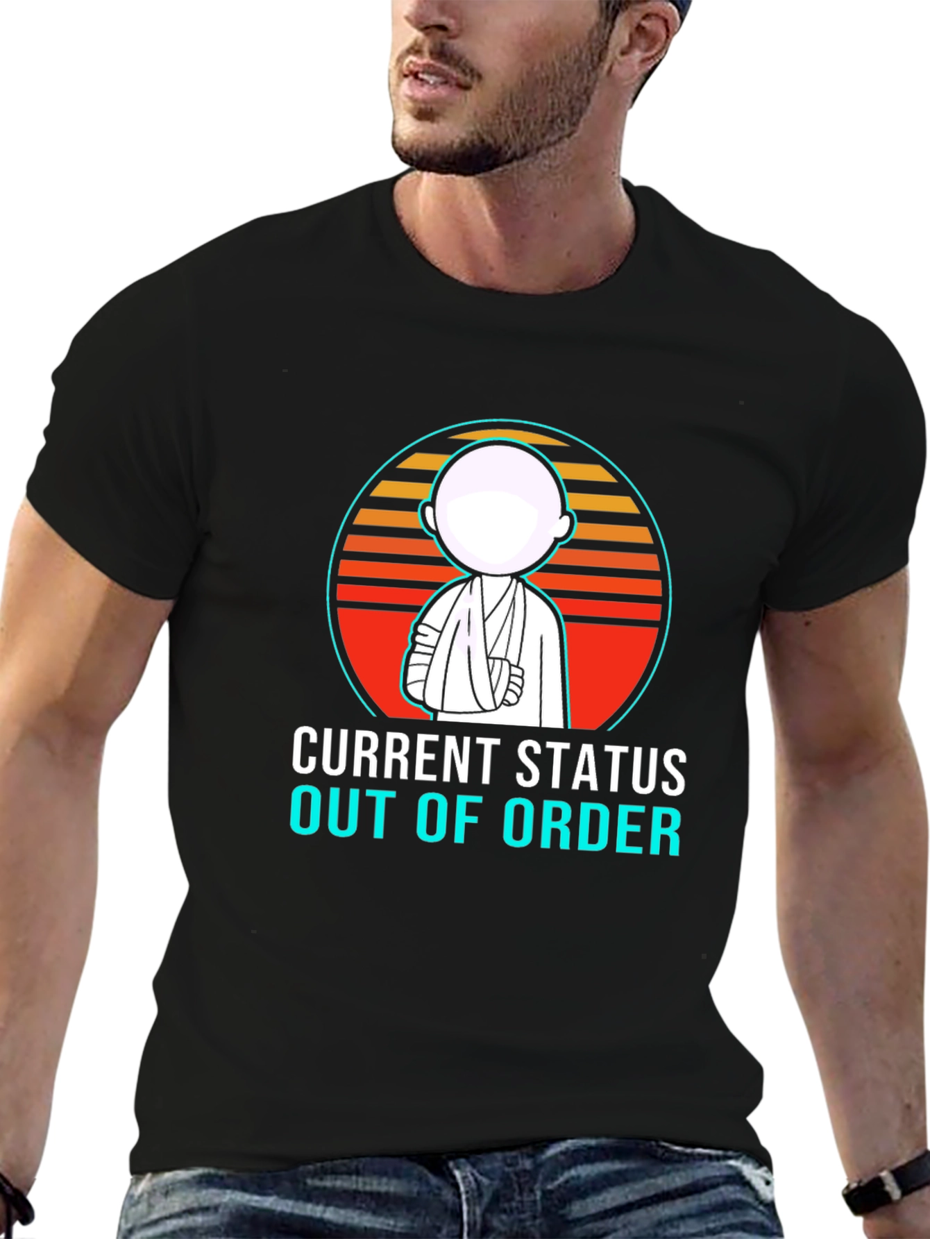 Current Status Out of Order Graphic Tee