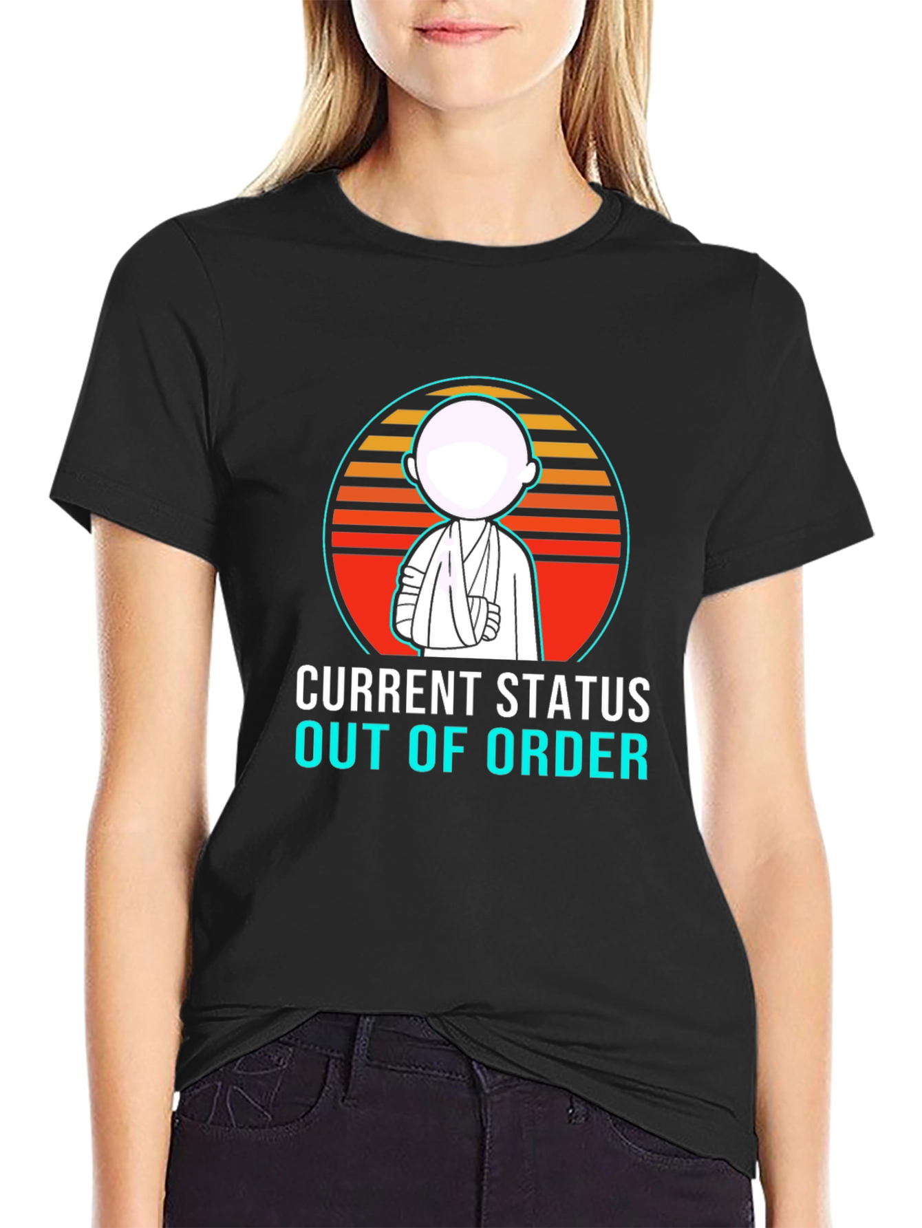 Current Status Out of Order Graphic Tee