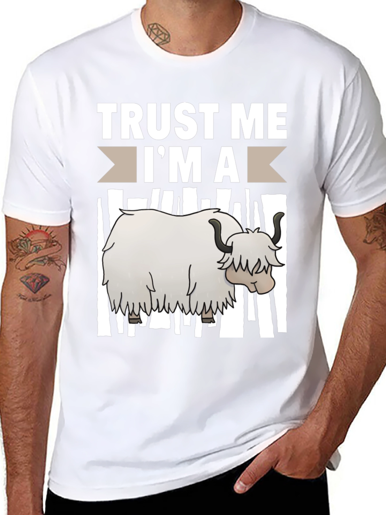 Trust Me Im A Yak Funny T-Shirt