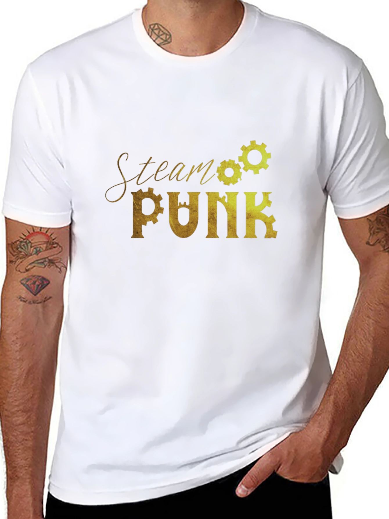Steampunk Graphic Tee - Stylish & Unique