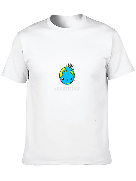 Earth Day Cute Earth Graphic T-Shirt