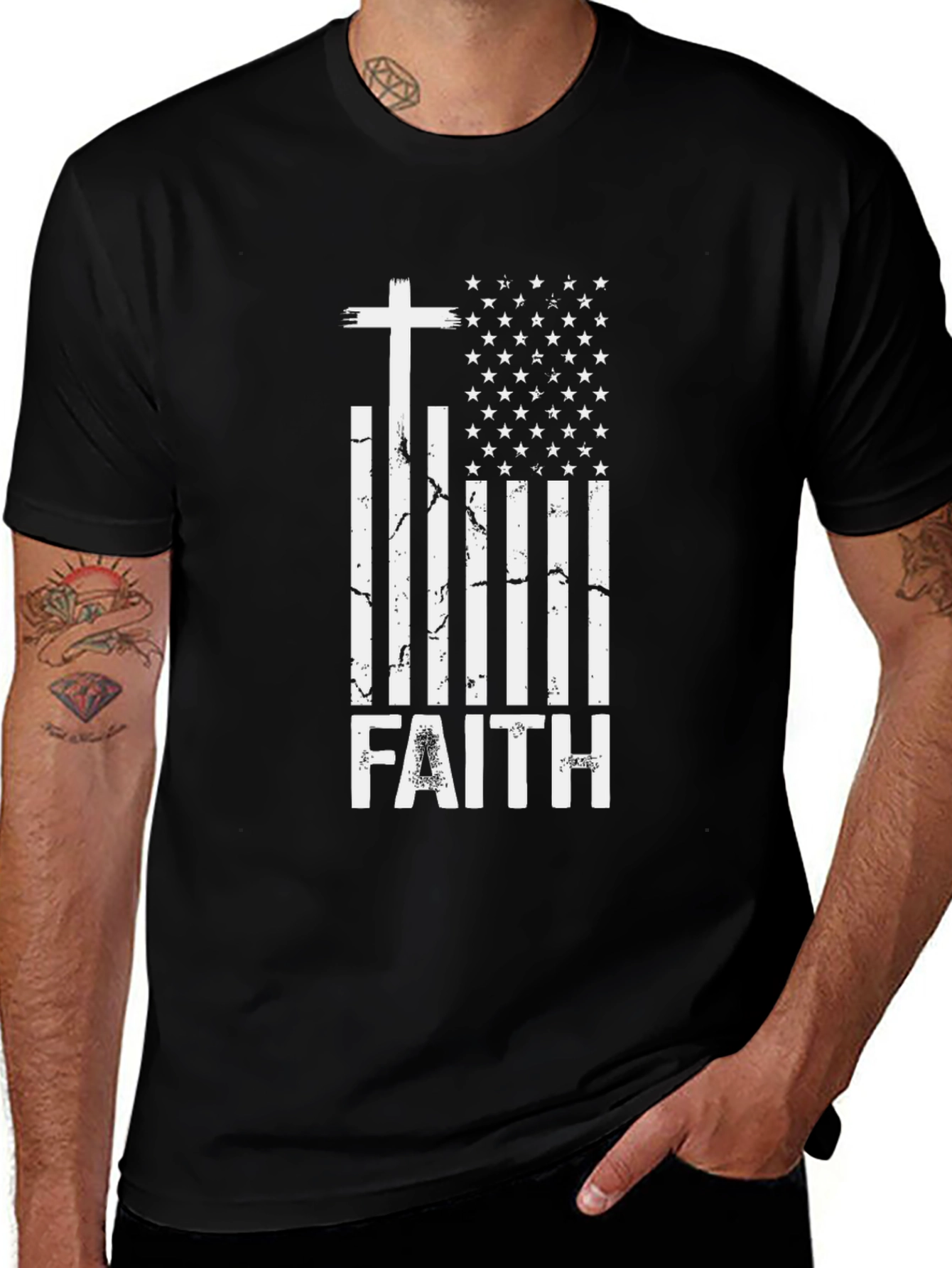 Faith American Flag T-Shirt