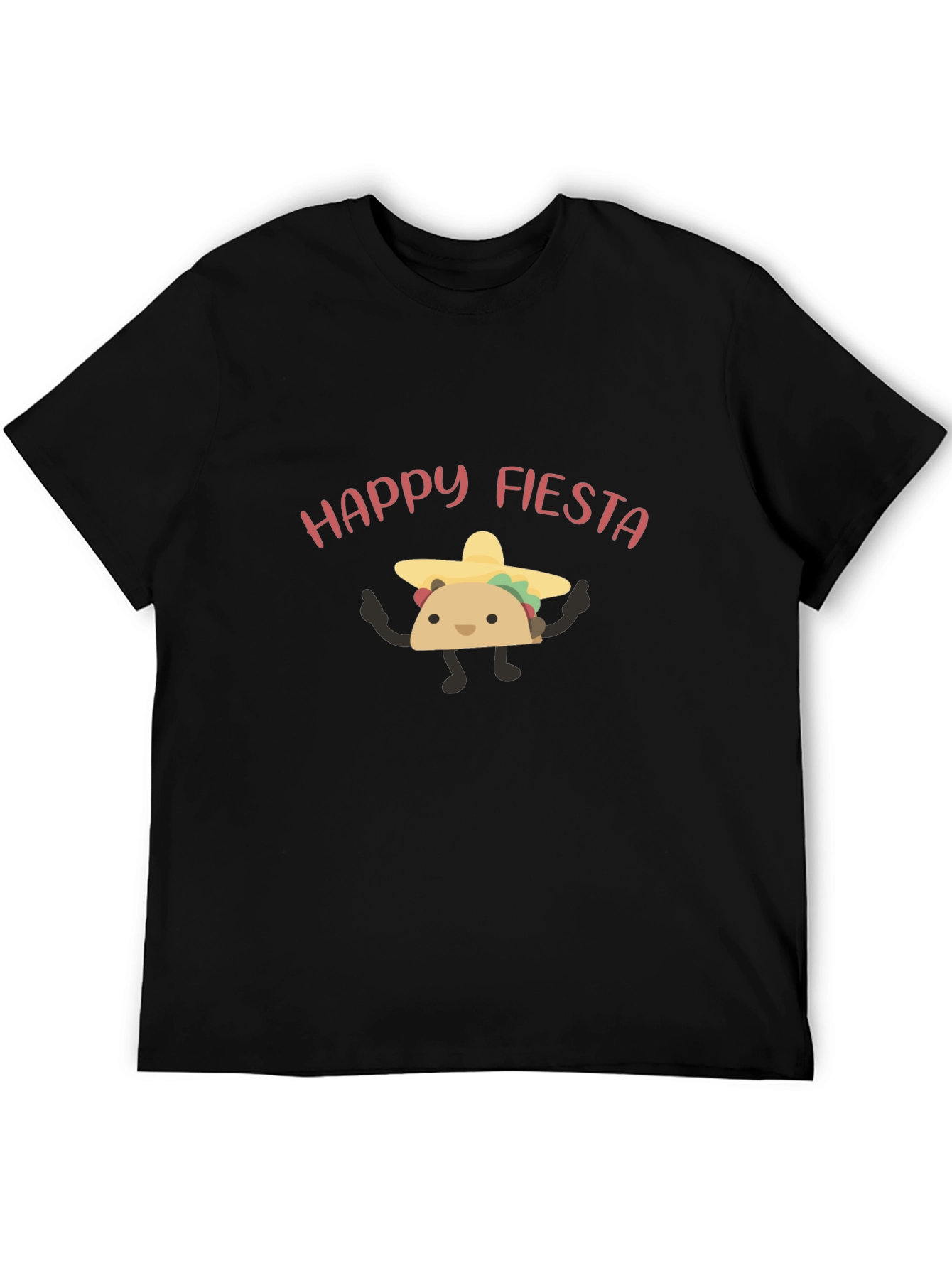 Happy Fiesta Taco T-Shirt - Cinco de Mayo