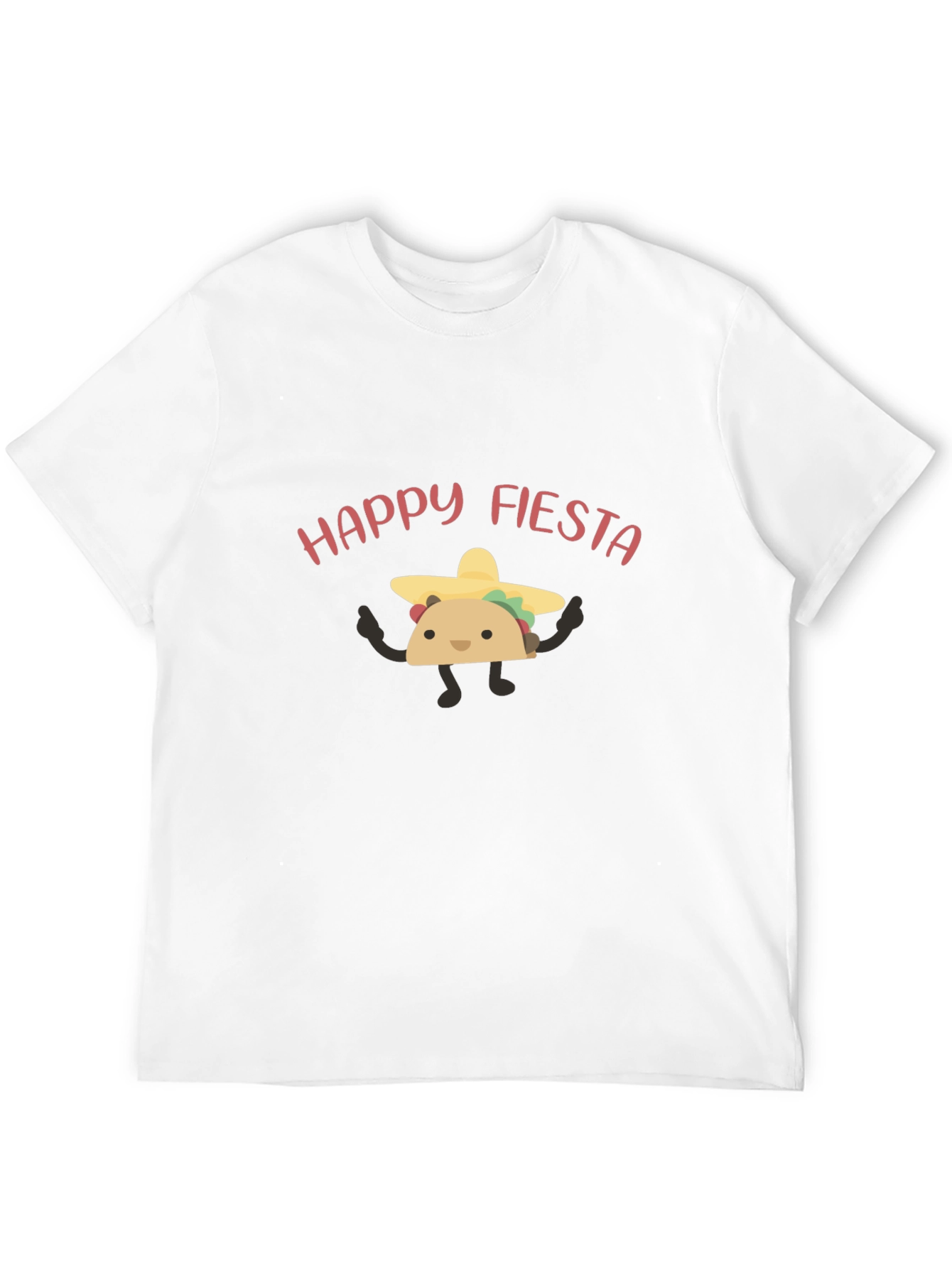 Happy Fiesta Taco T-Shirt - Cinco de Mayo