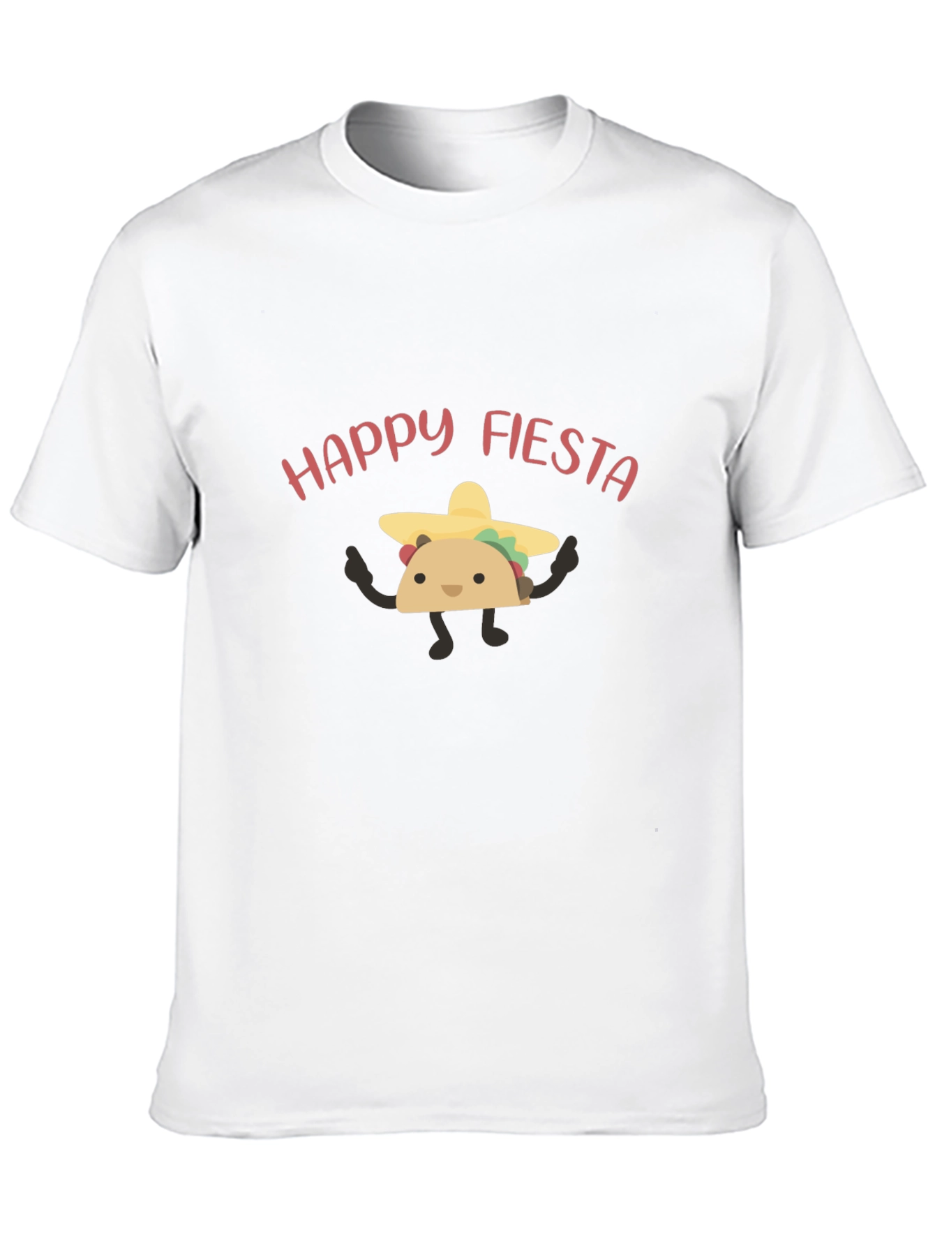 Happy Fiesta Taco T-Shirt - Cinco de Mayo
