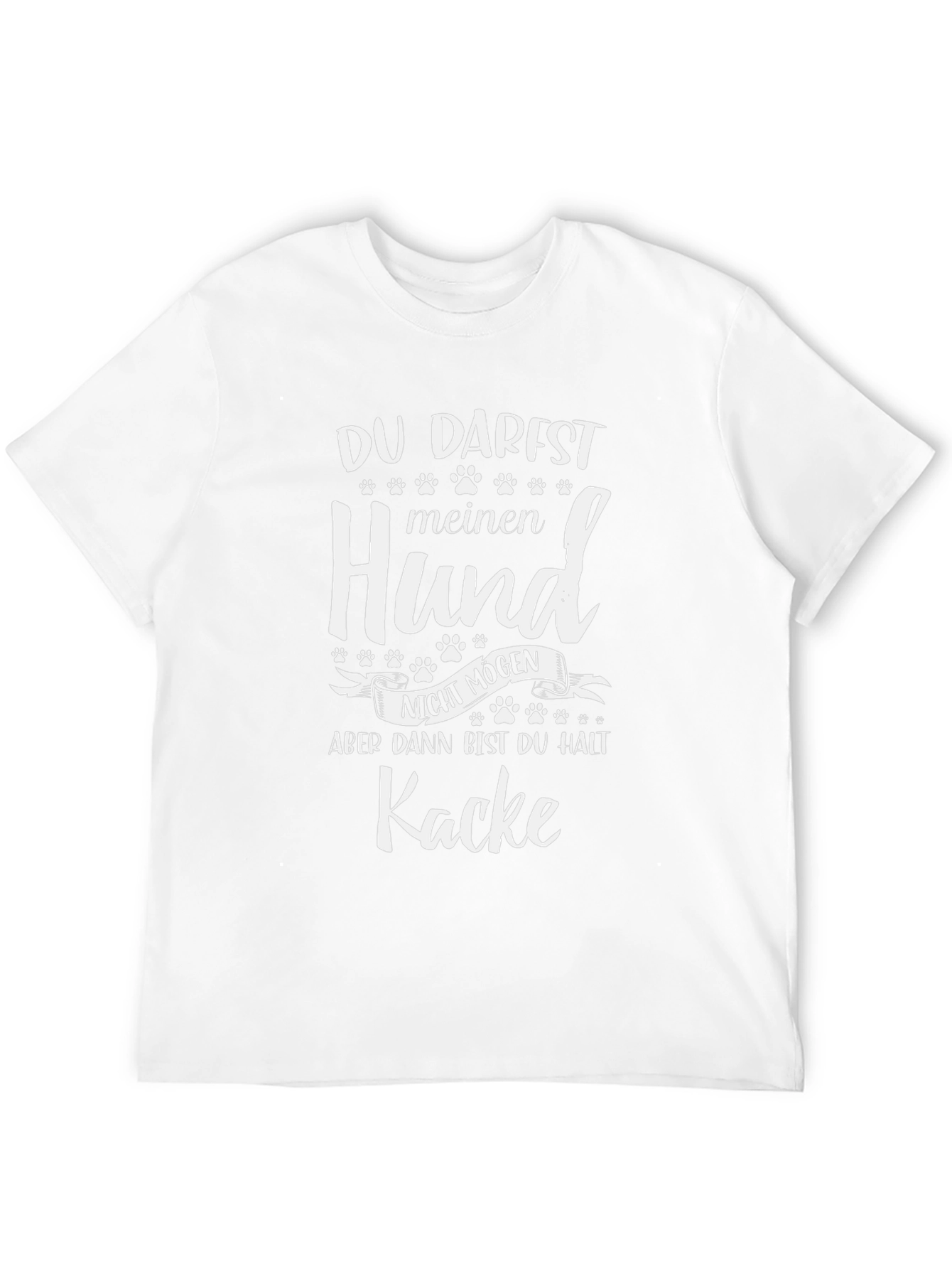 Funny Dog Lover T-Shirt: Du Darfst Meinen Hund