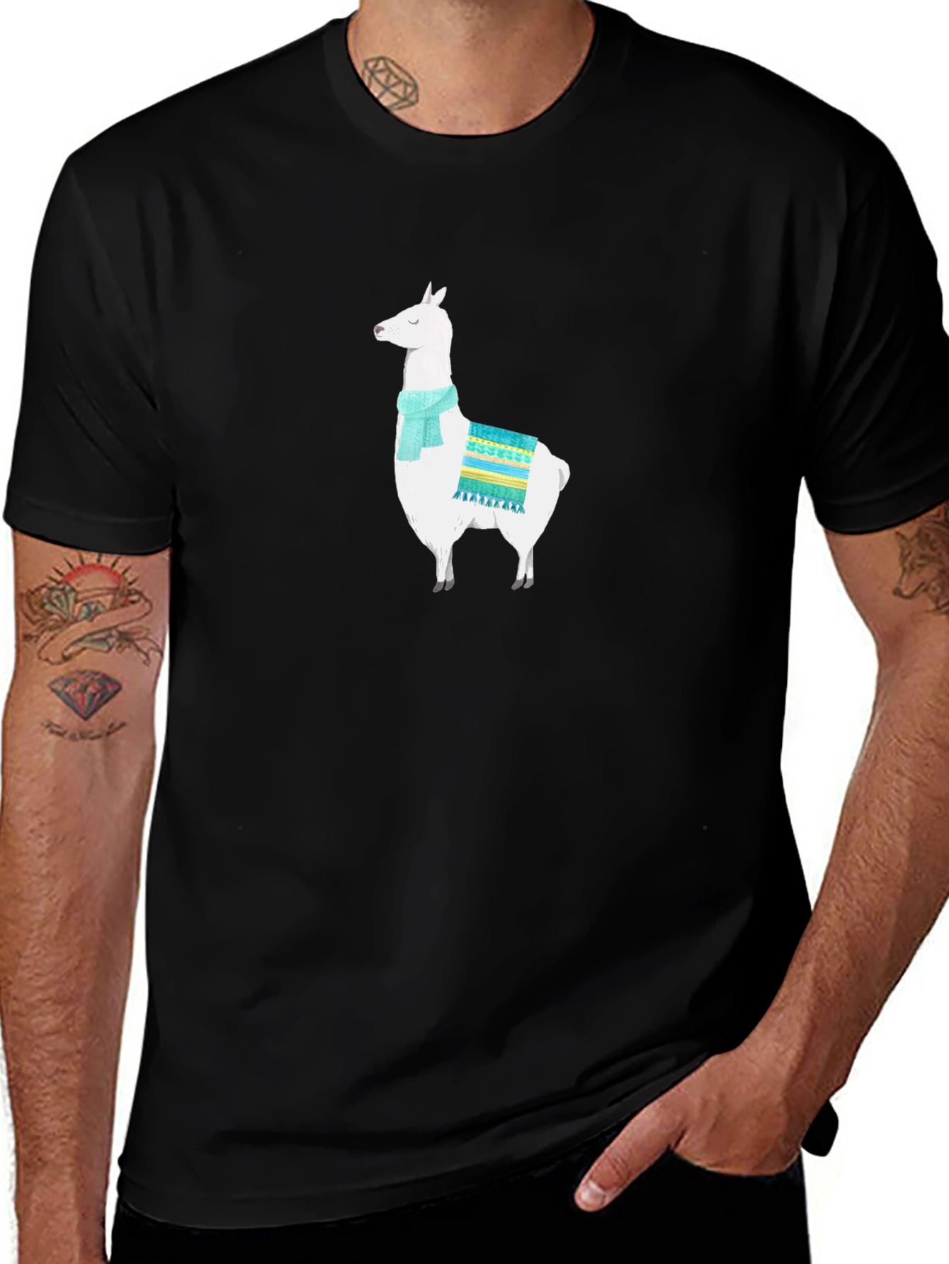 Llama T-Shirt - Cute Animal Graphic Tee
