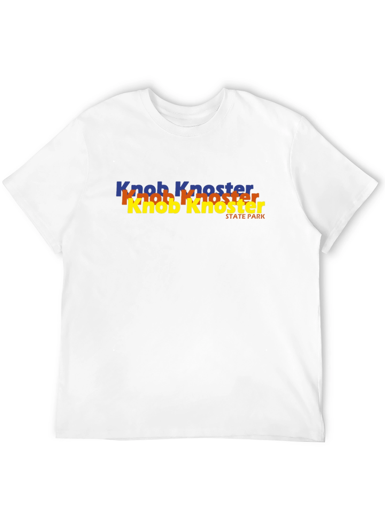 Knob Knoster State Park Black T-Shirt