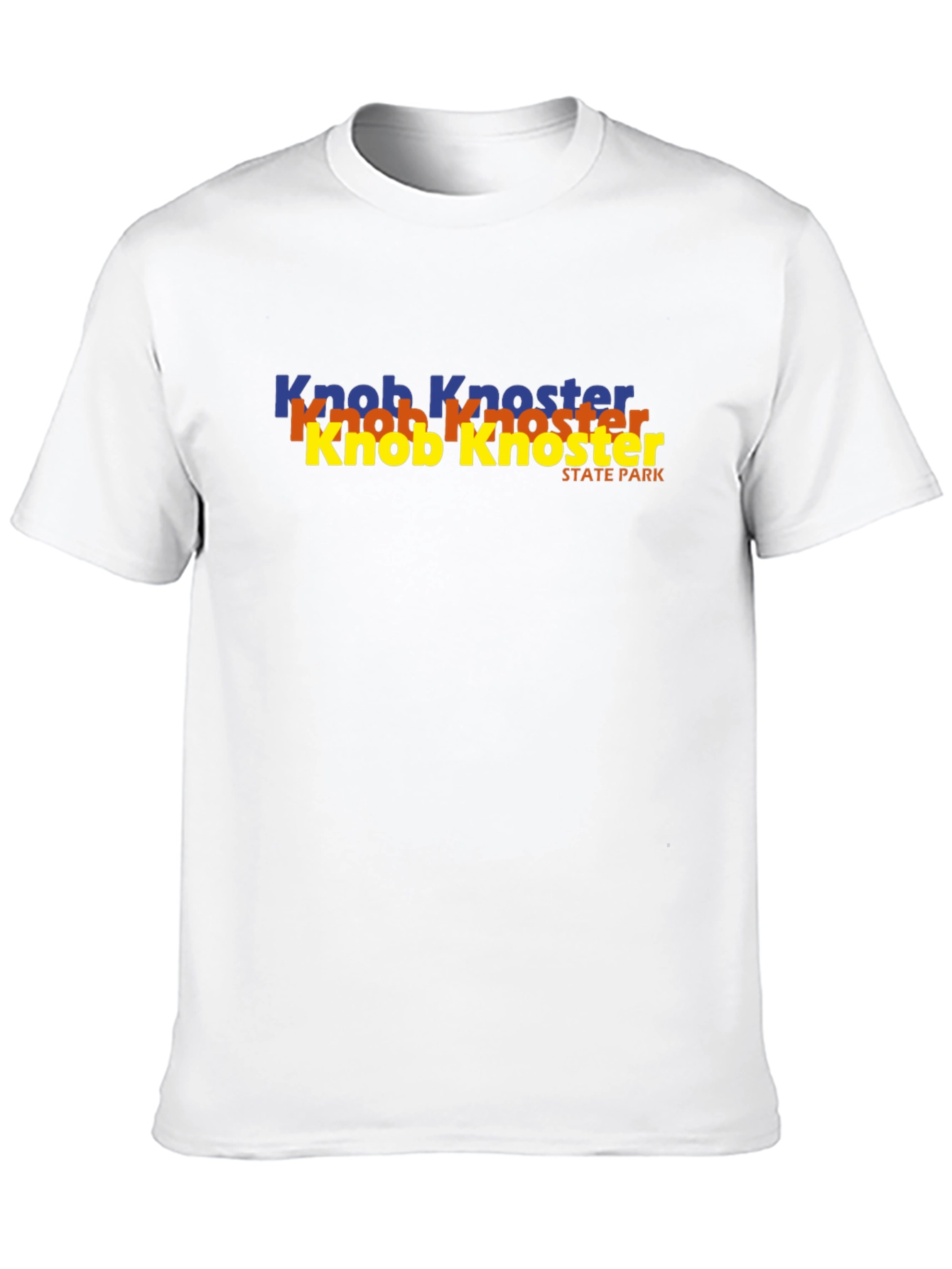 Knob Knoster State Park Black T-Shirt