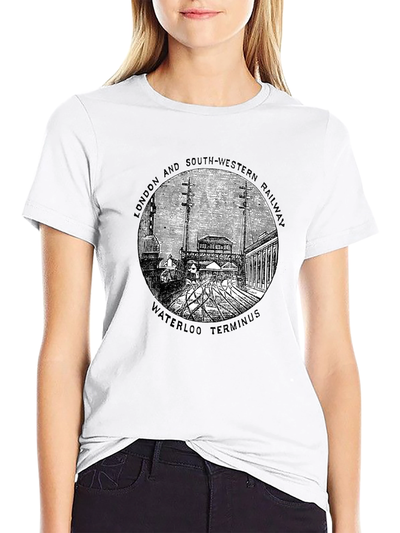 London Waterloo Terminus Graphic T-Shirt