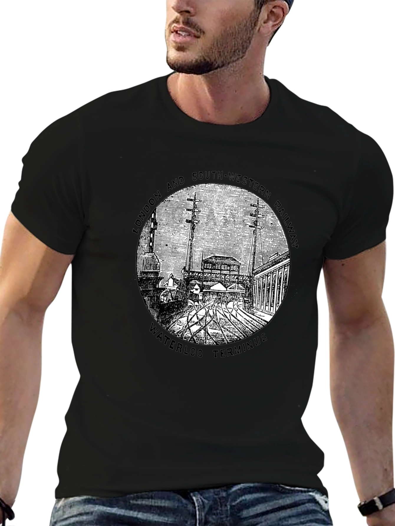 London Waterloo Terminus Graphic T-Shirt