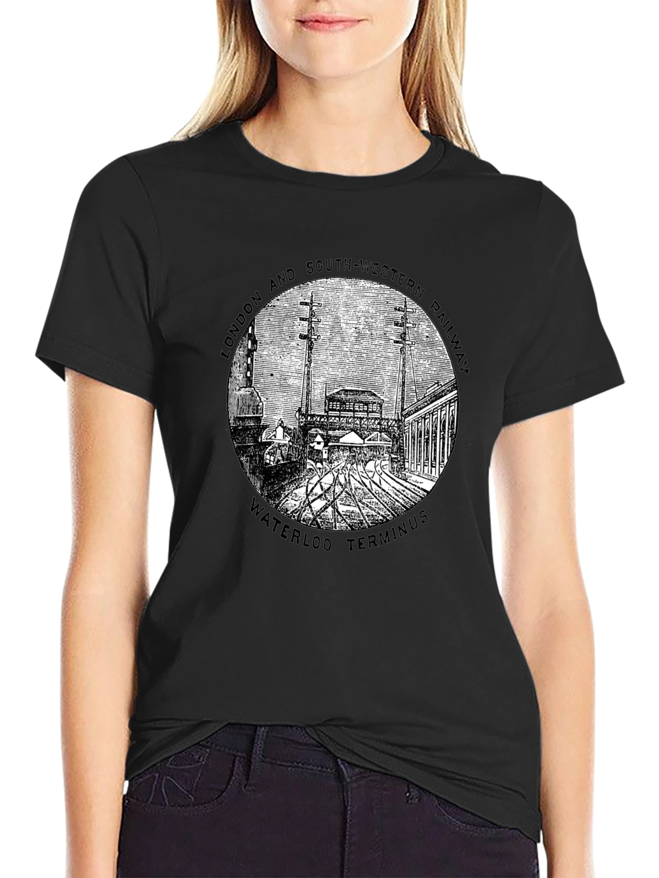 London Waterloo Terminus Graphic T-Shirt