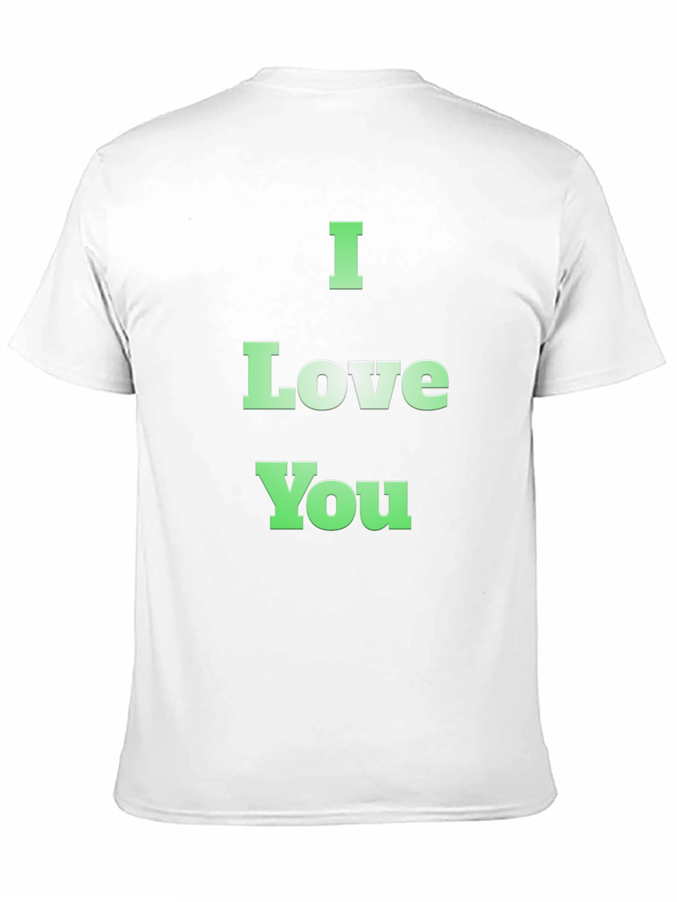 I Love You Graphic Tee - Black