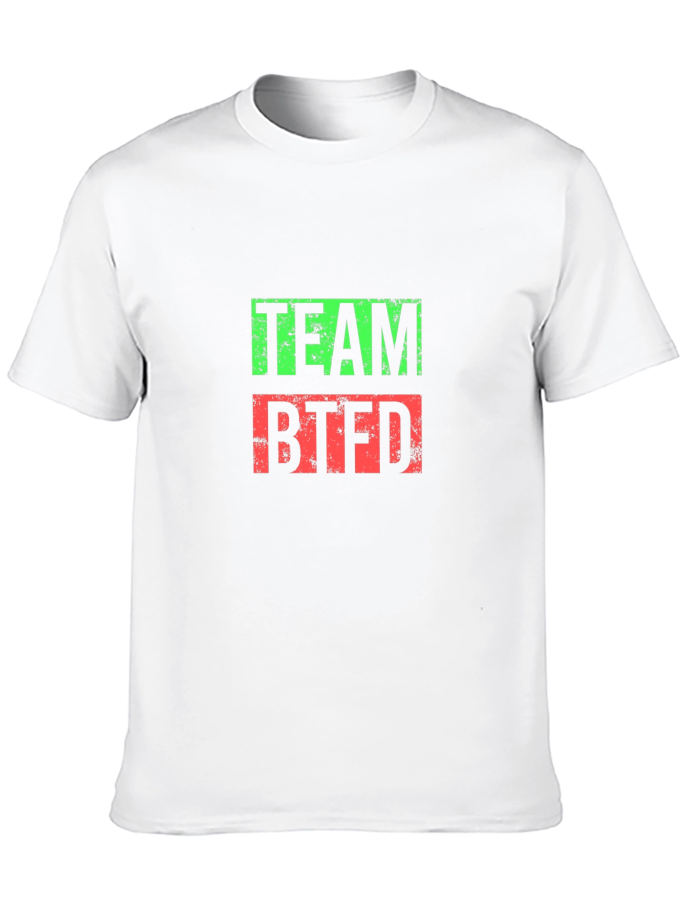 Team BTFD Graphic Tee - Bold Black T-Shirt