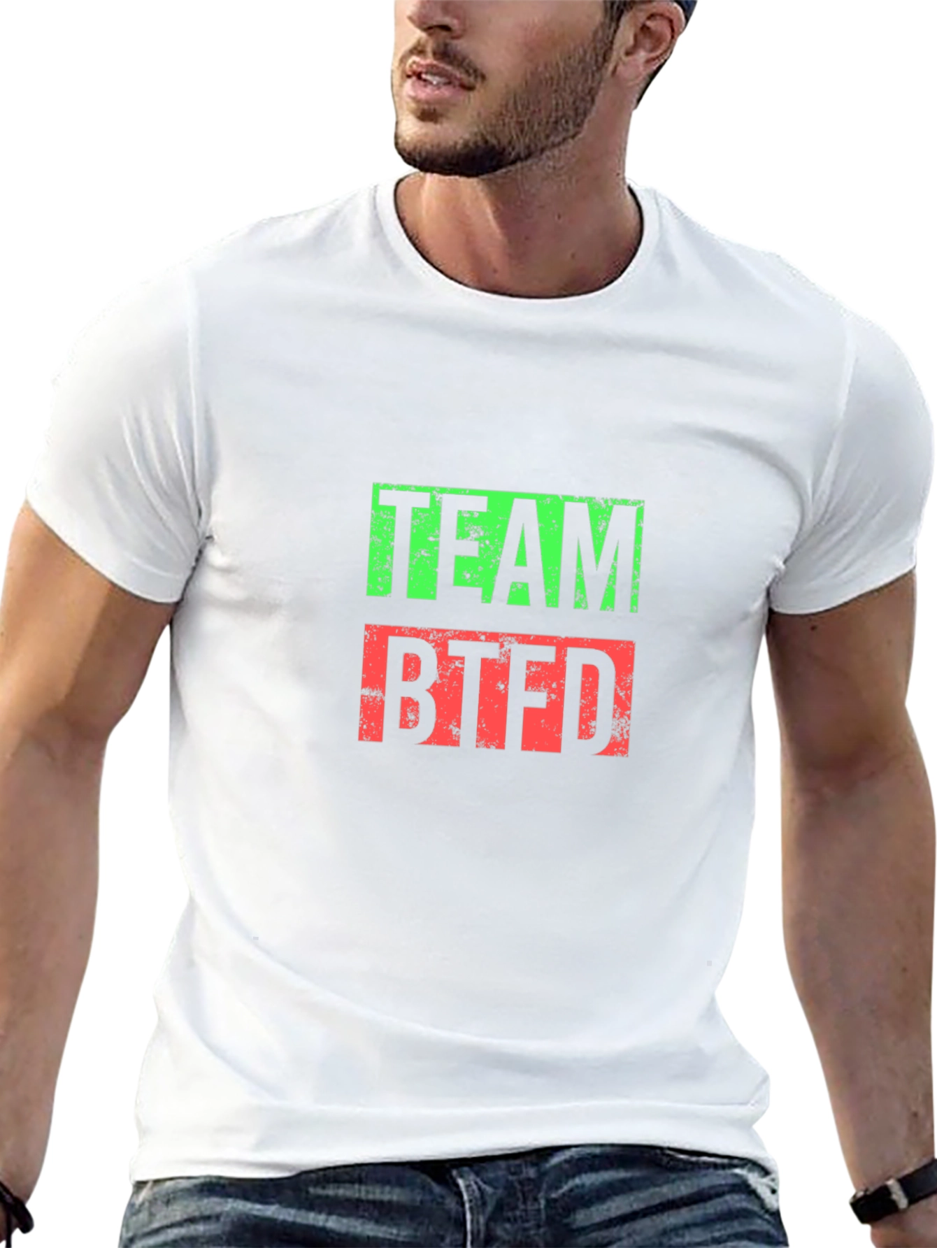 Team BTFD Graphic Tee - Bold Black T-Shirt