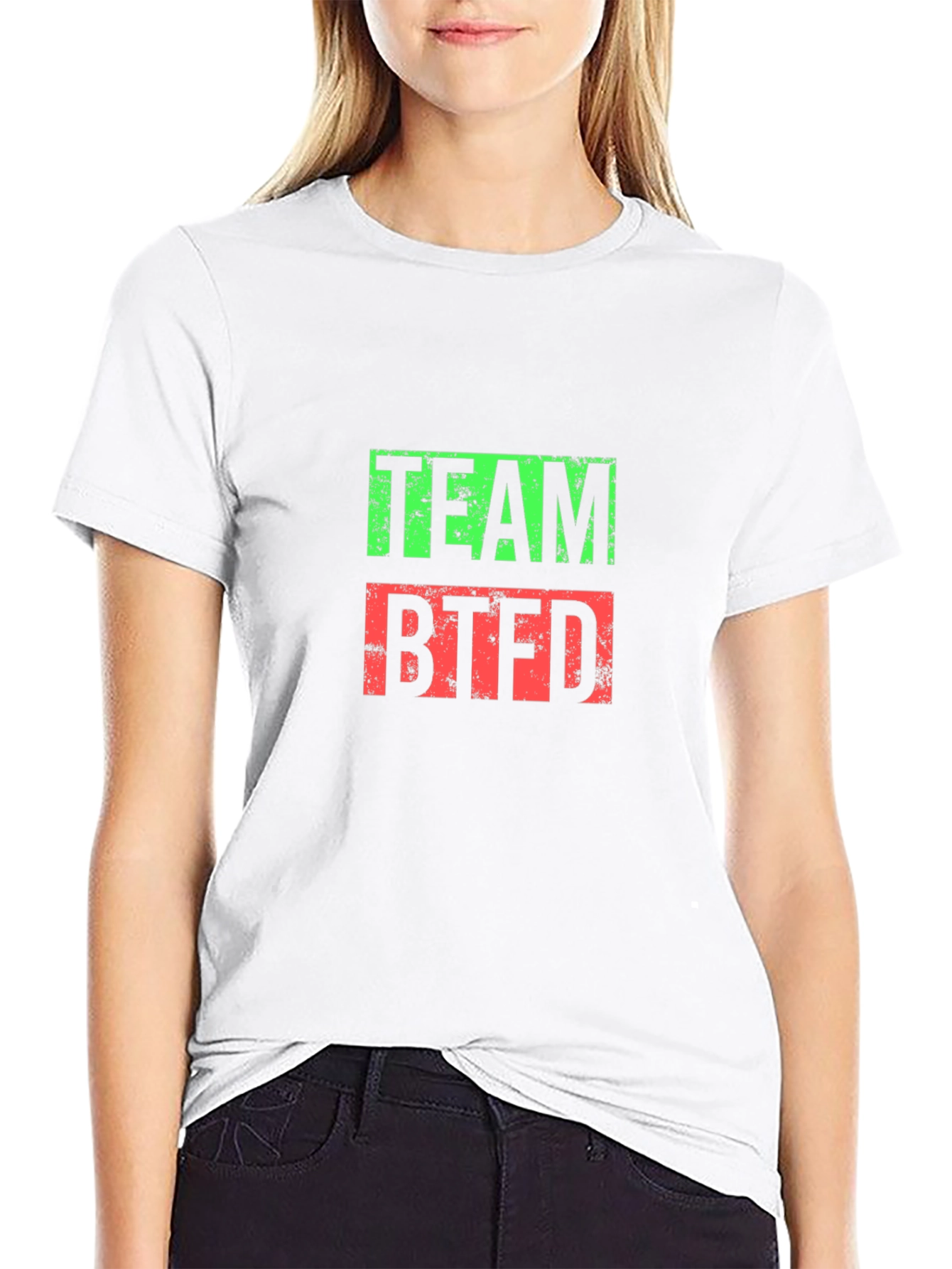 Team BTFD Graphic Tee - Bold Black T-Shirt