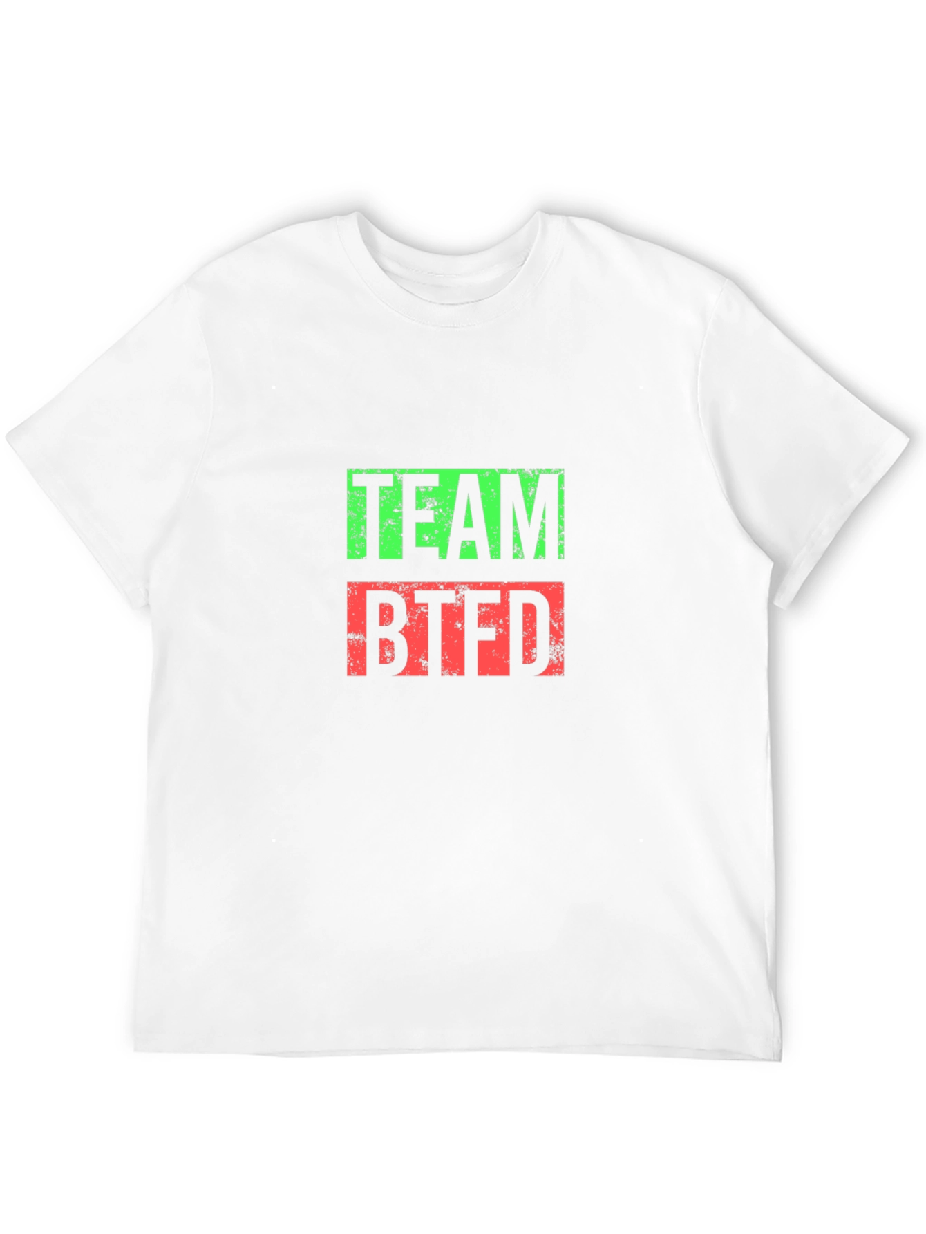 Team BTFD Graphic Tee - Bold Black T-Shirt