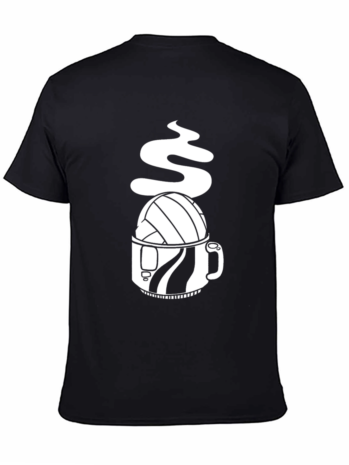 Volleyball Coffee T-Shirt - Unique Graphic Tee