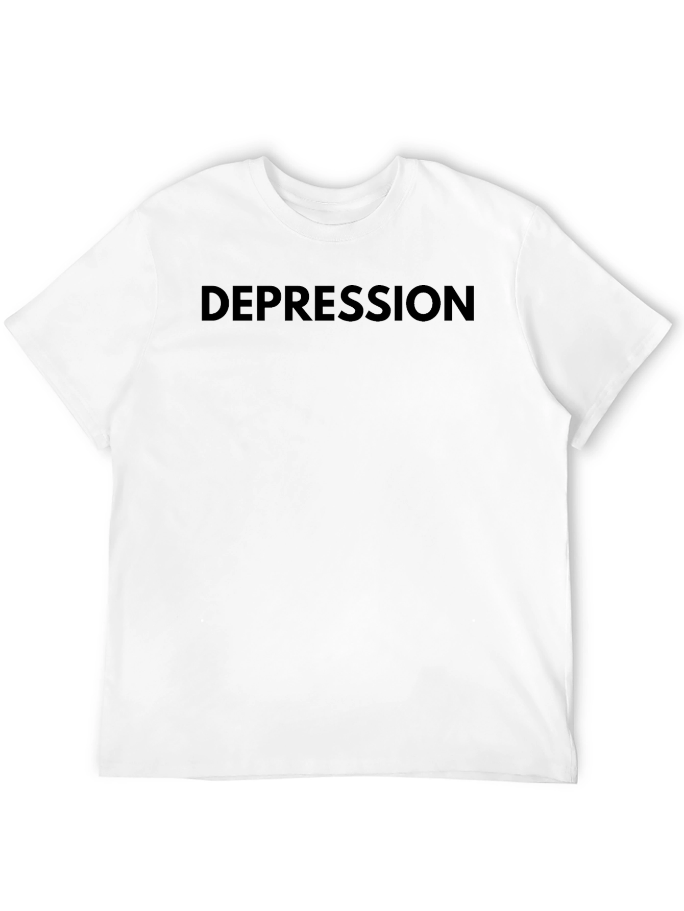 Depression T-Shirt - Classic Black Tee