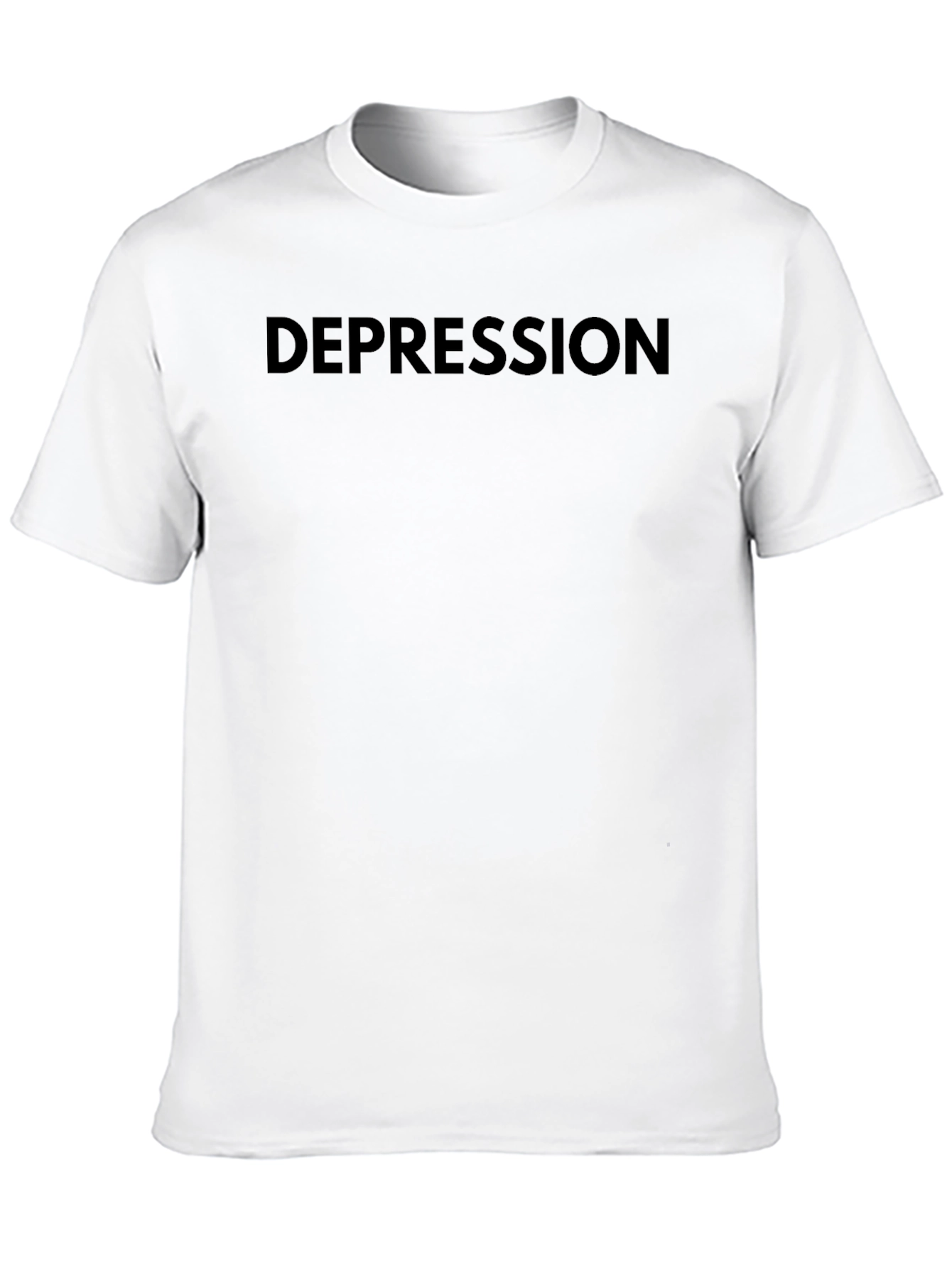 Depression T-Shirt - Classic Black Tee