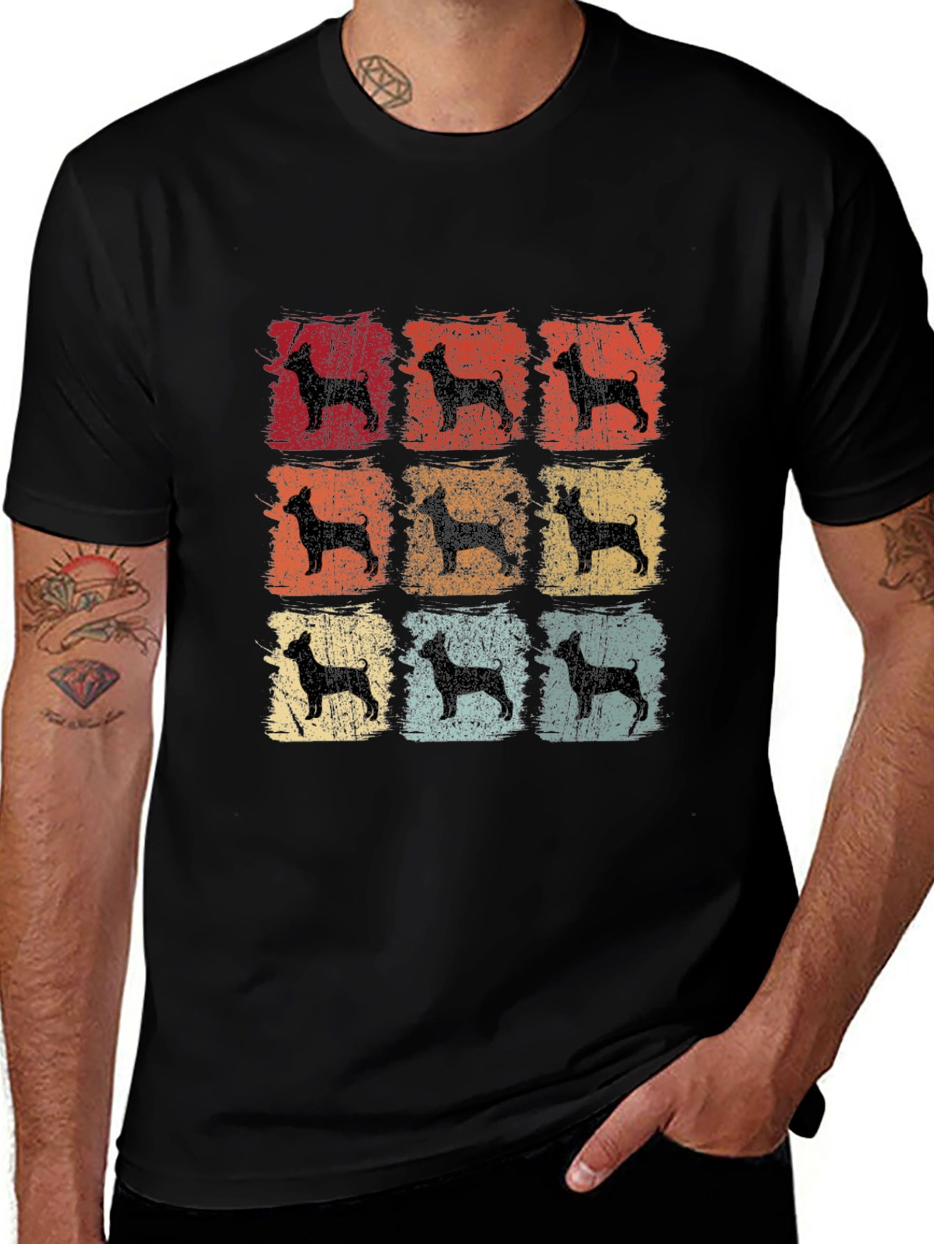Retro Dog Breed T-Shirt