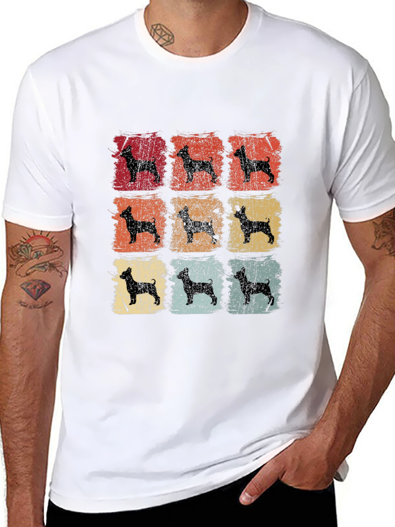 Retro Dog Breed T-Shirt