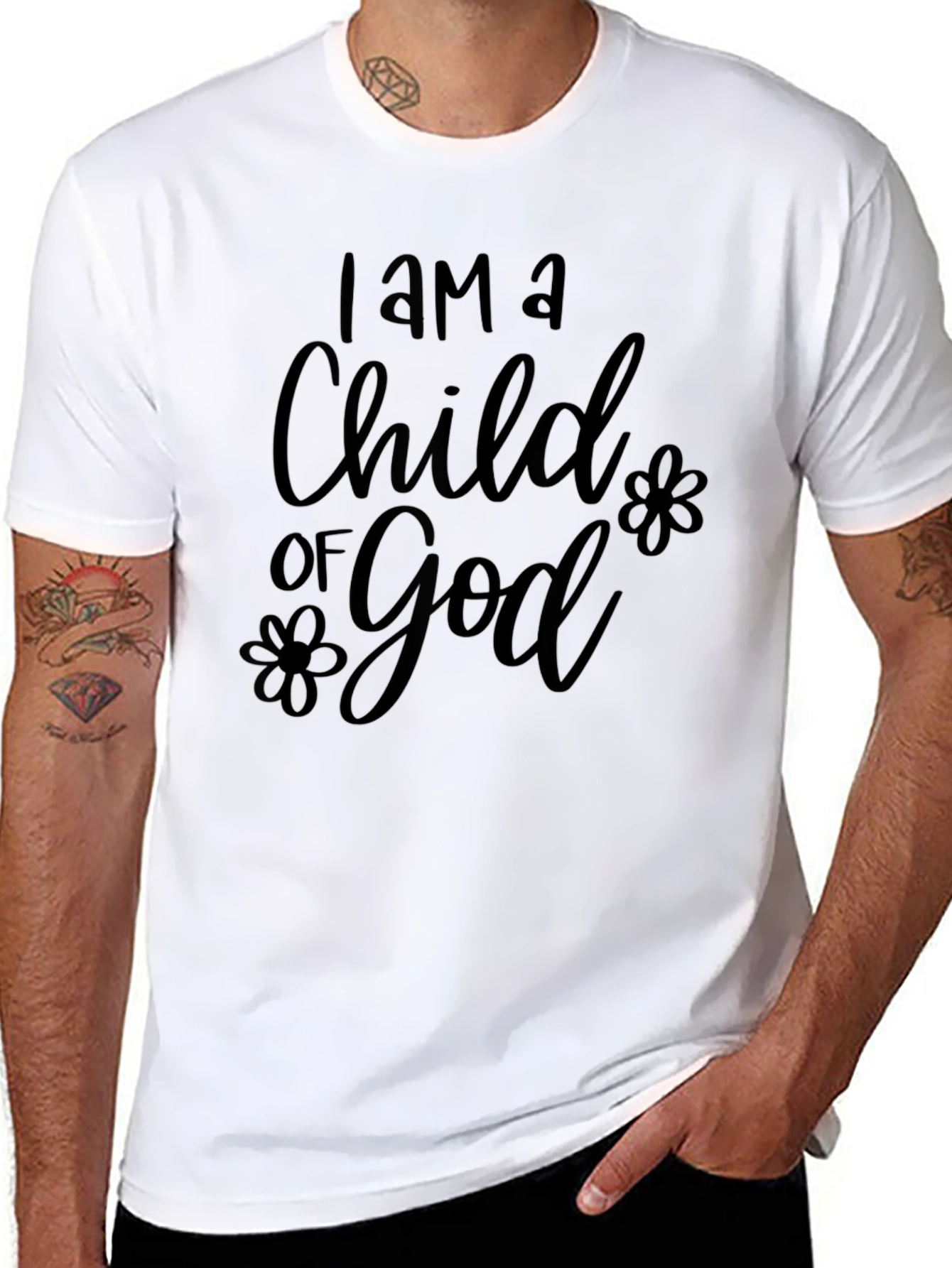 Child of God Black Graphic Tee